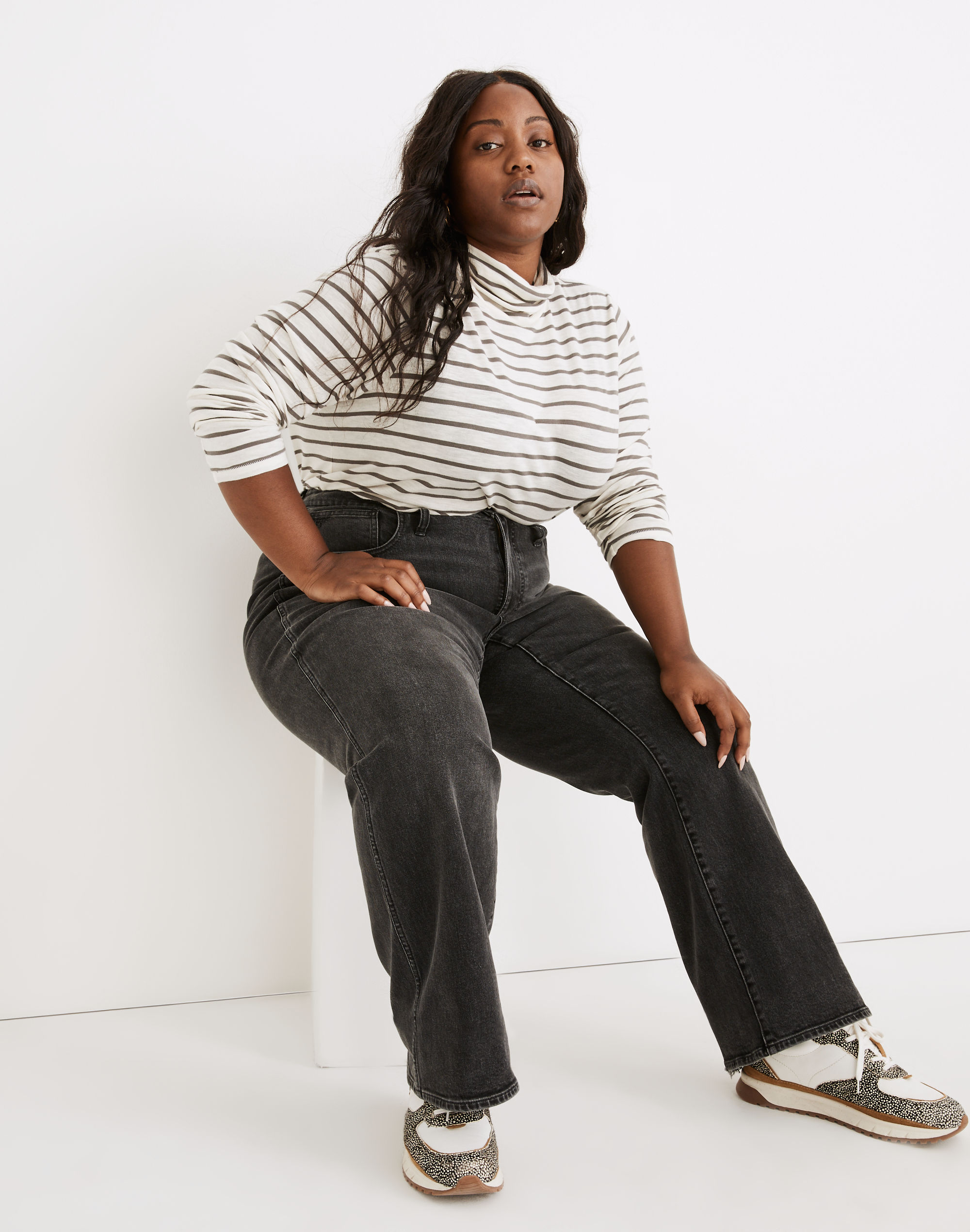 Plus Curvy '90s High-Rise Bootcut Jeans Lindale Wash | Madewell