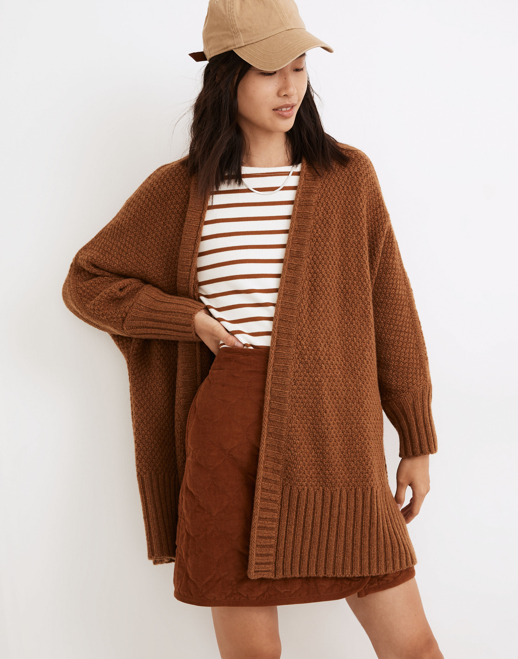 Whitley Open Cardigan Sweater | Madewell