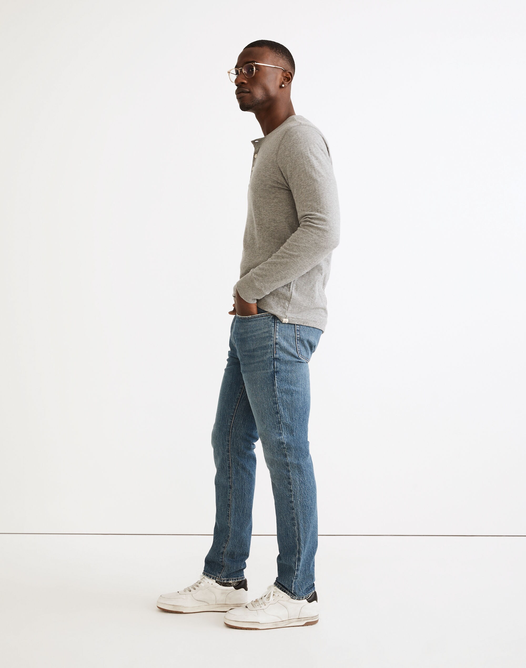 Athletic Slim Jeans Maxdale Wash | Madewell