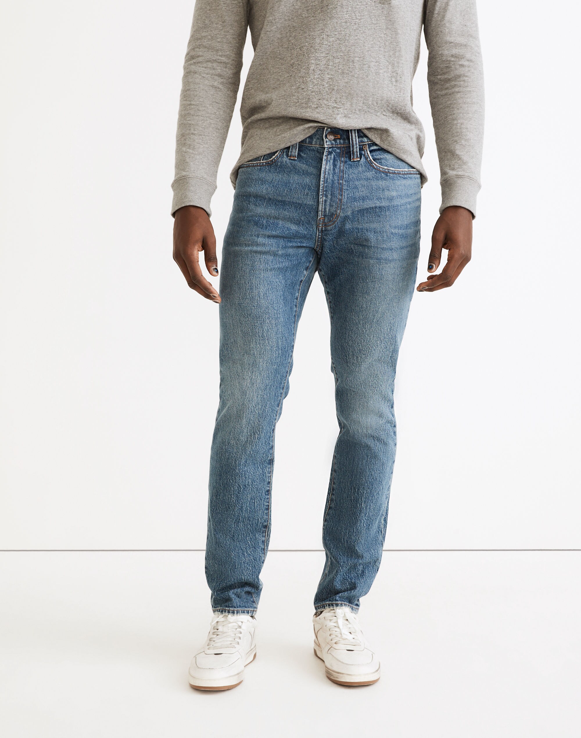 Athletic Slim Jeans Maxdale Wash | Madewell