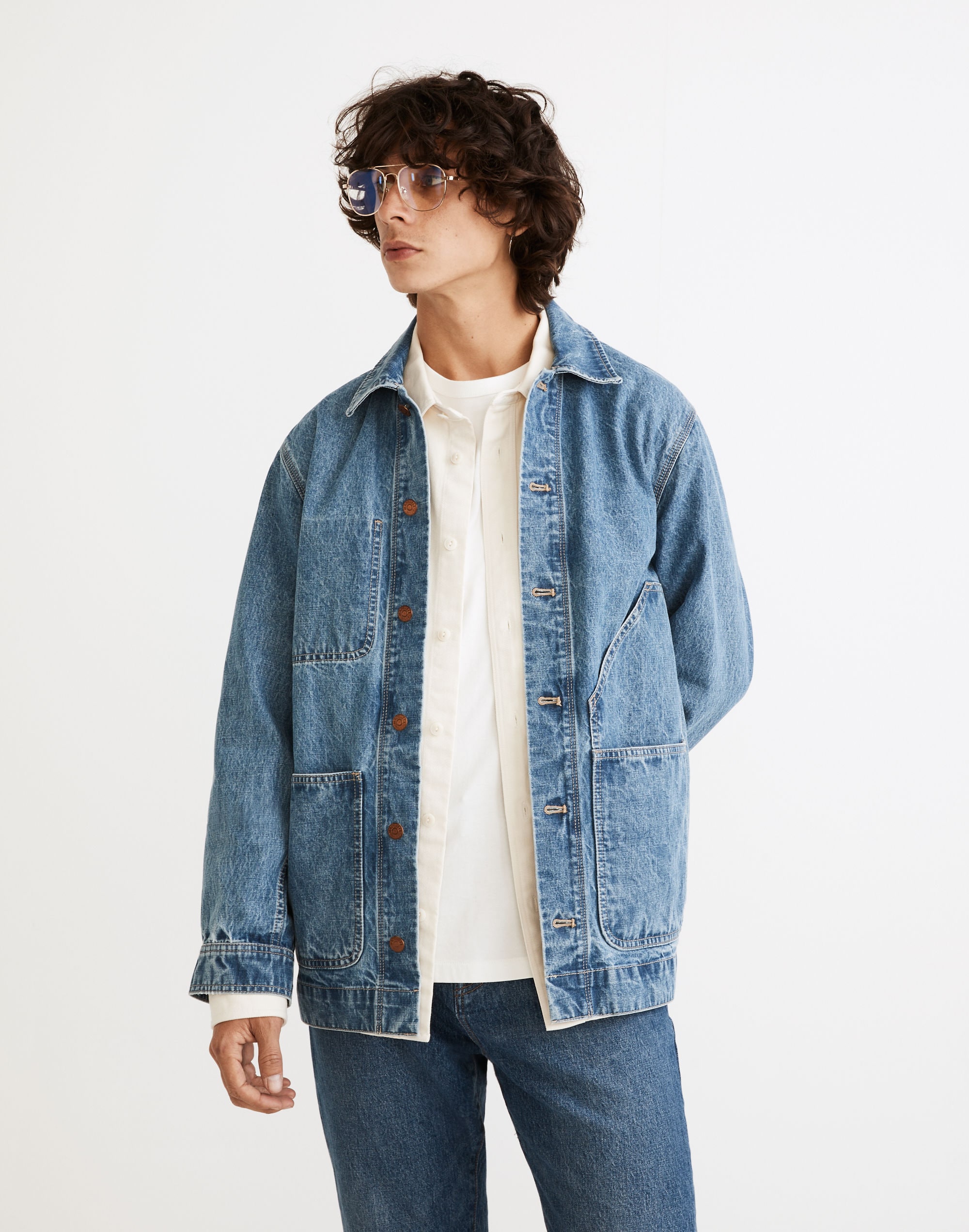 Lightweight Denim Chore Jacket | Madewell