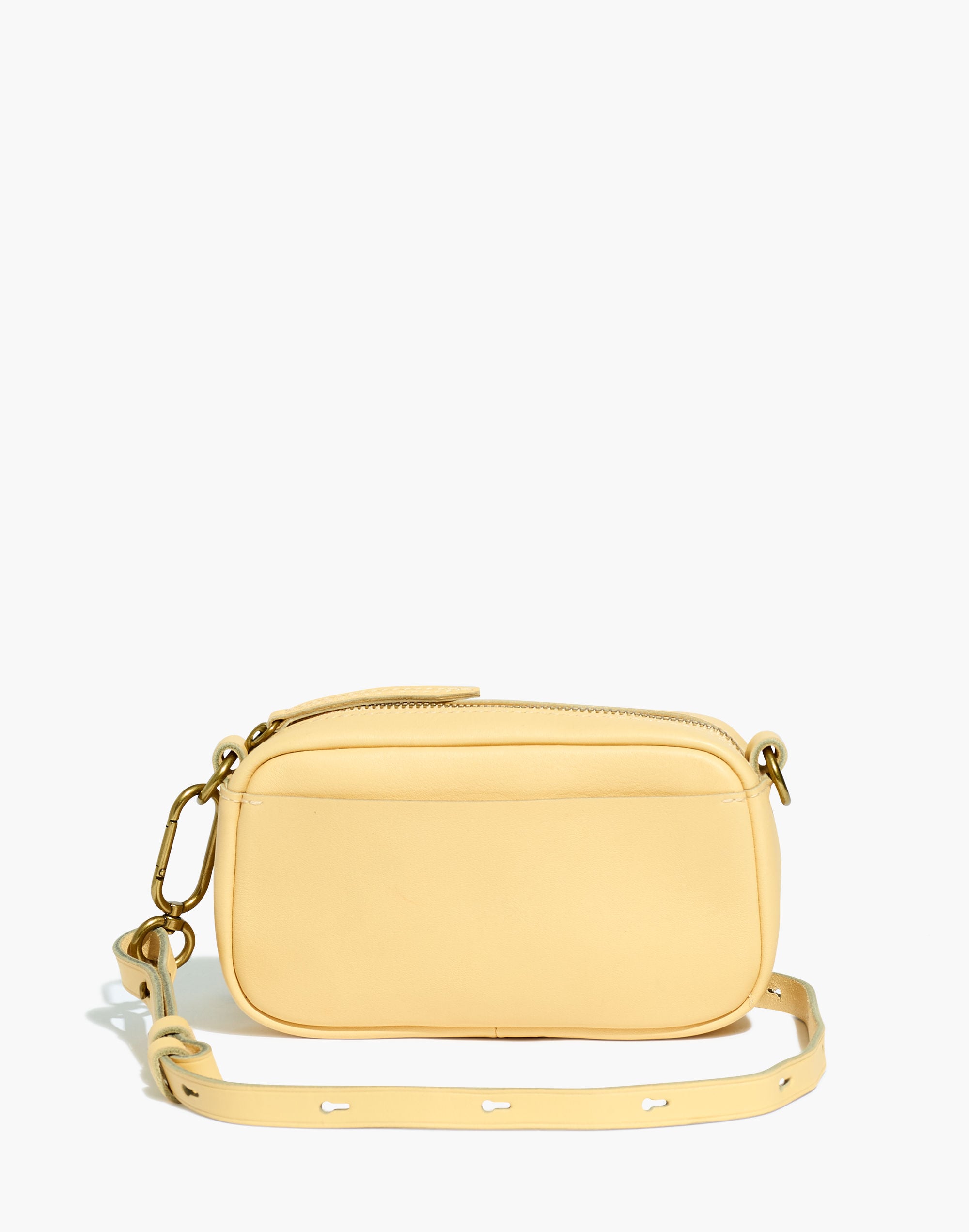 The Leather Carabiner Mini Crossbody Bag | Madewell