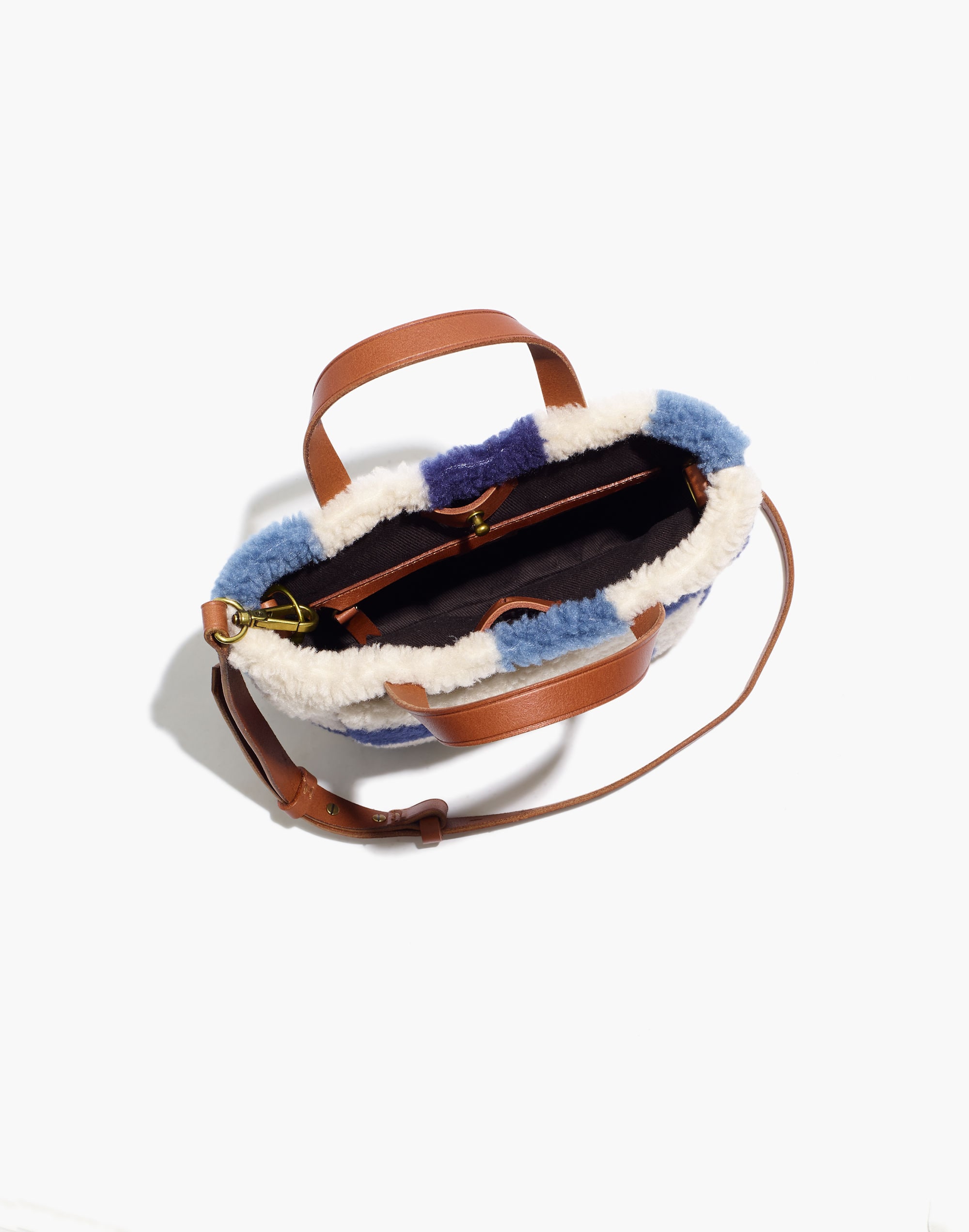 The Small Transport Crossbody: (Re)sourced Sherpa Edition | Madewell