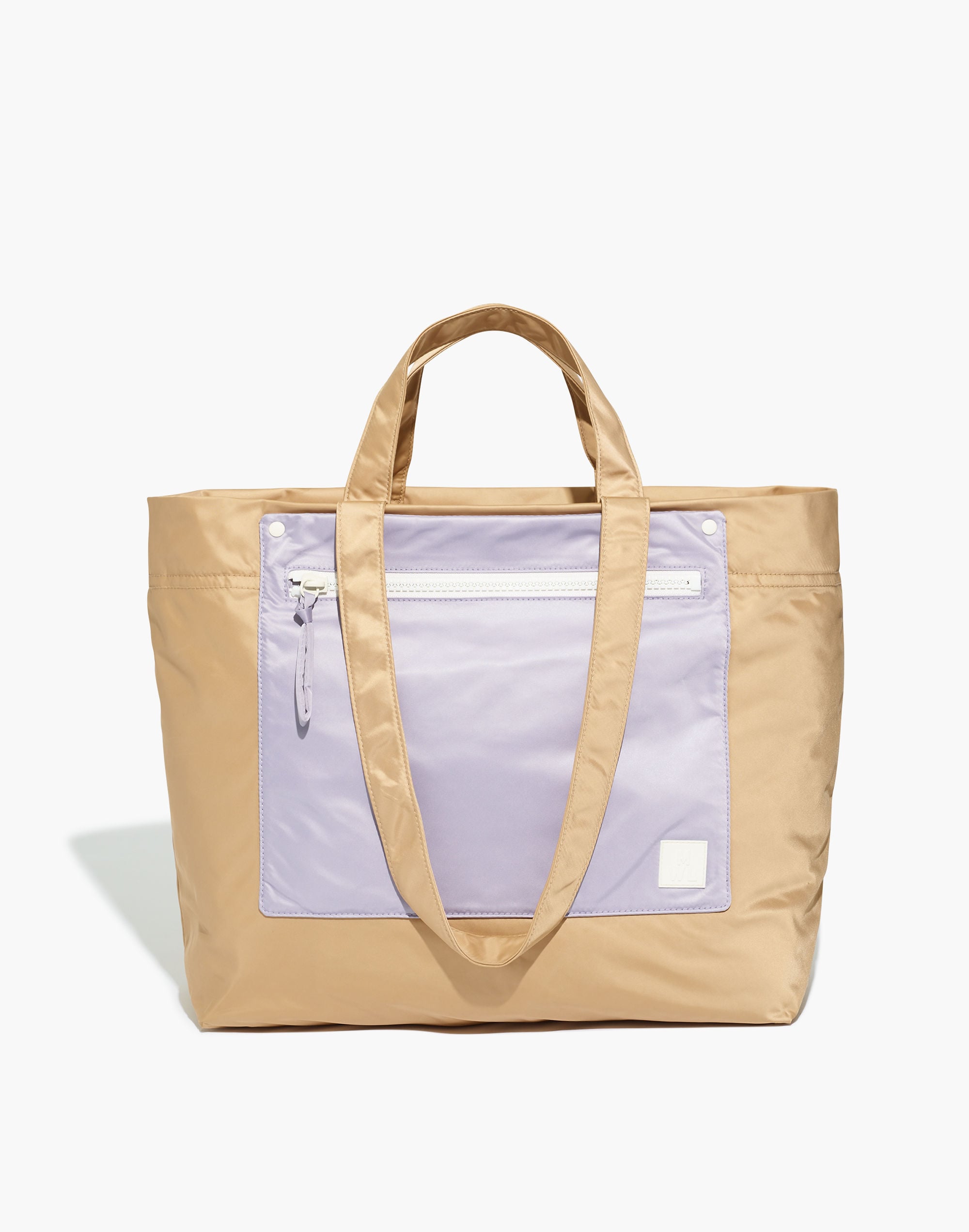 The (Re)sourced Tote Bag in Colorblock | Madewell