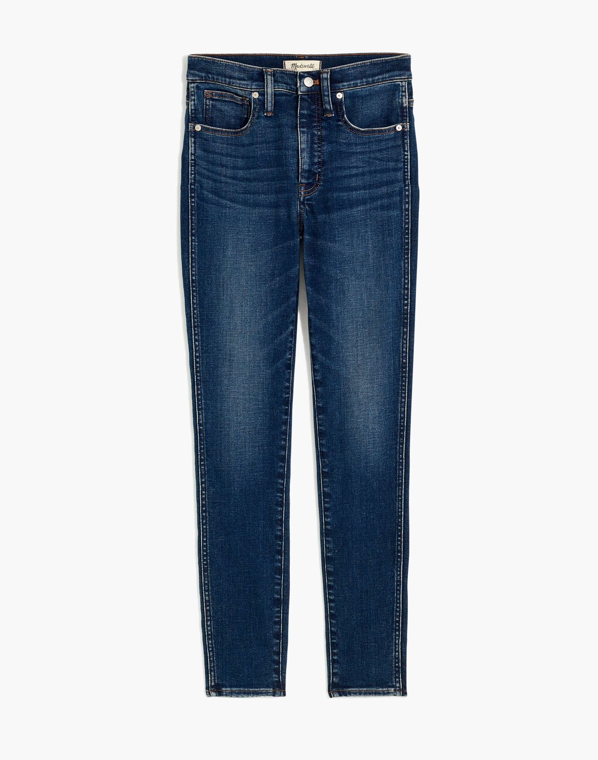 10" High-Rise Skinny Jeans Marengo Wash: Instacozy Edition | Madewell