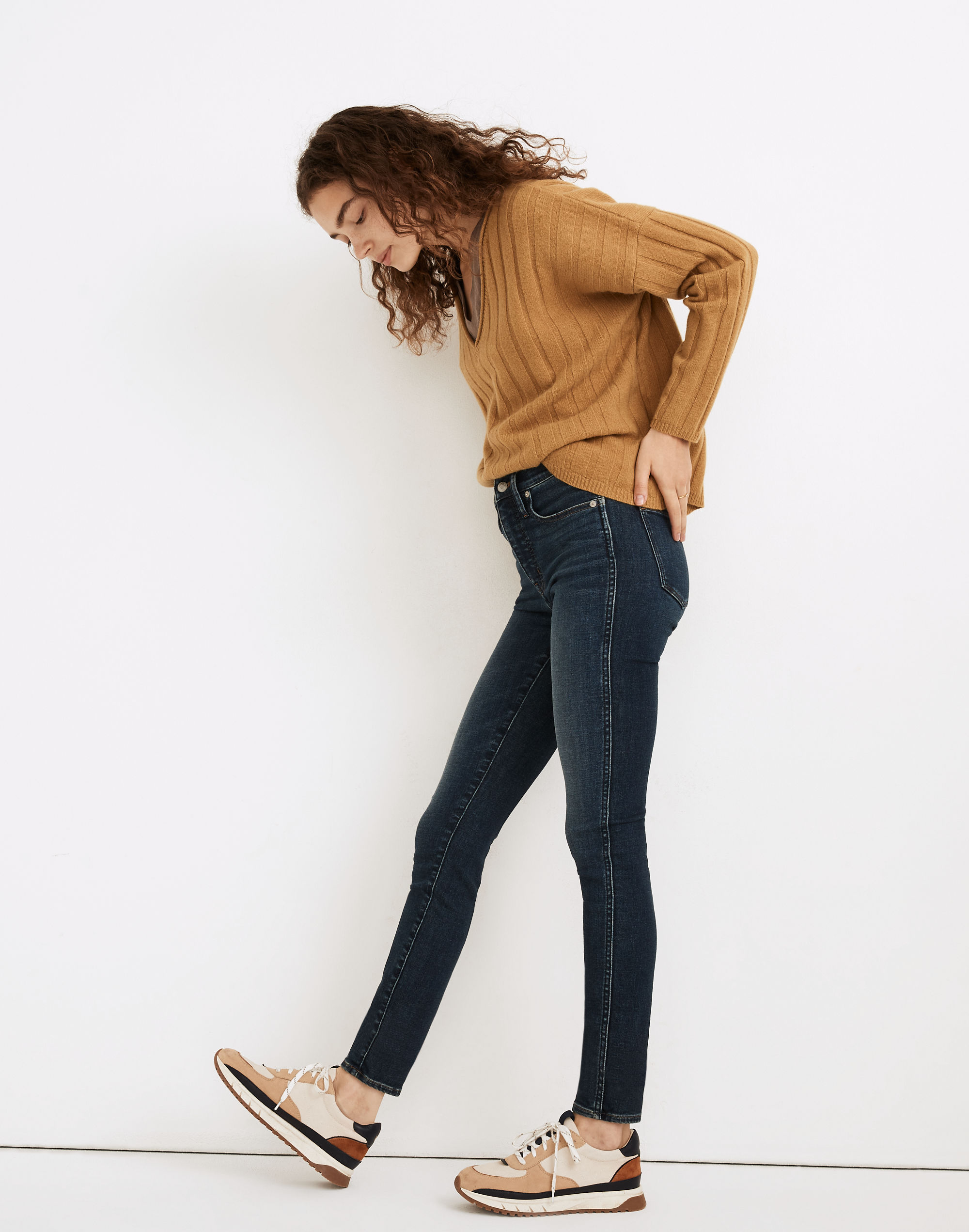 10" High-Rise Skinny Jeans Marengo Wash: Instacozy Edition | Madewell