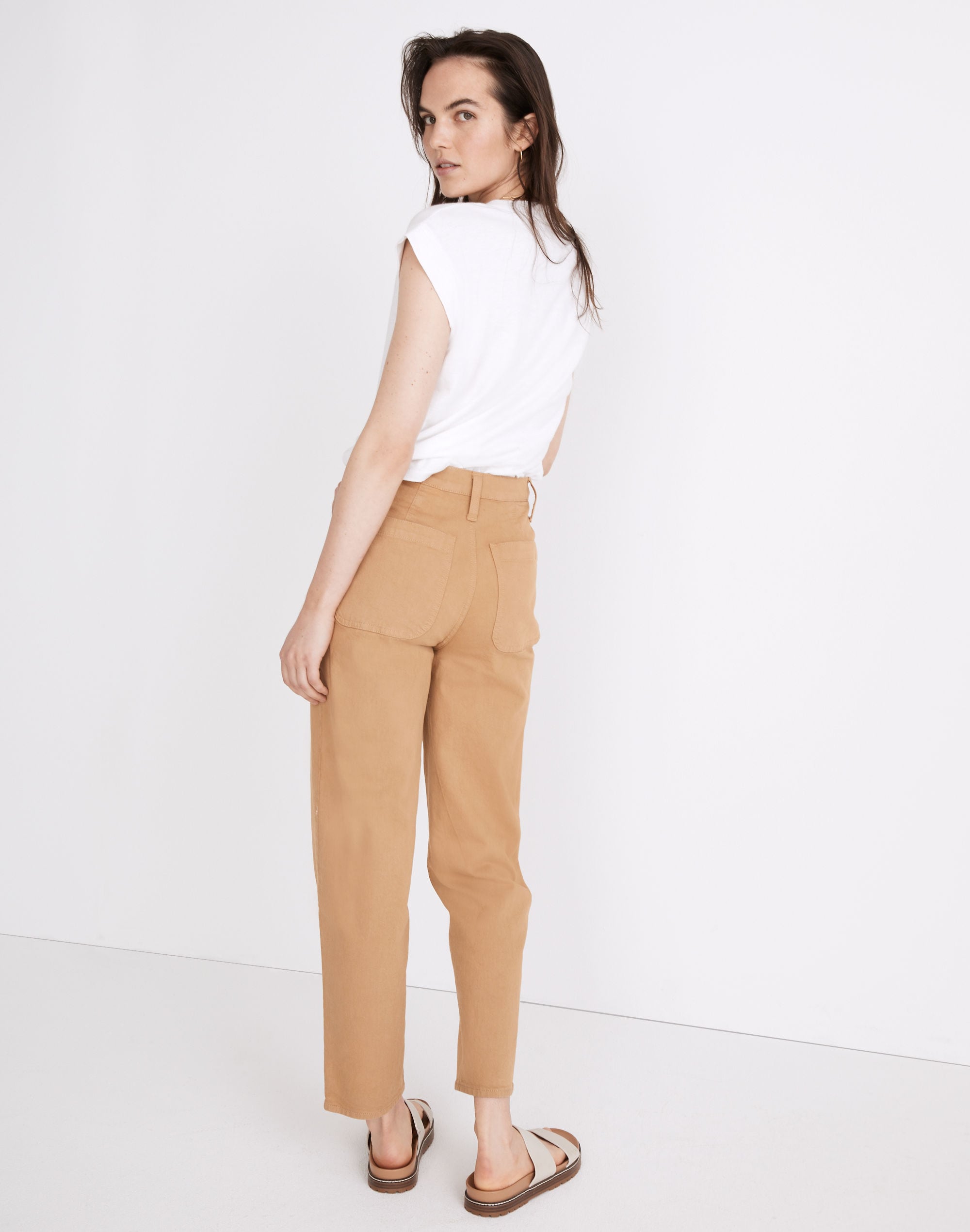 Garment-Dyed Balloon Pants: Patch Pocket Edition