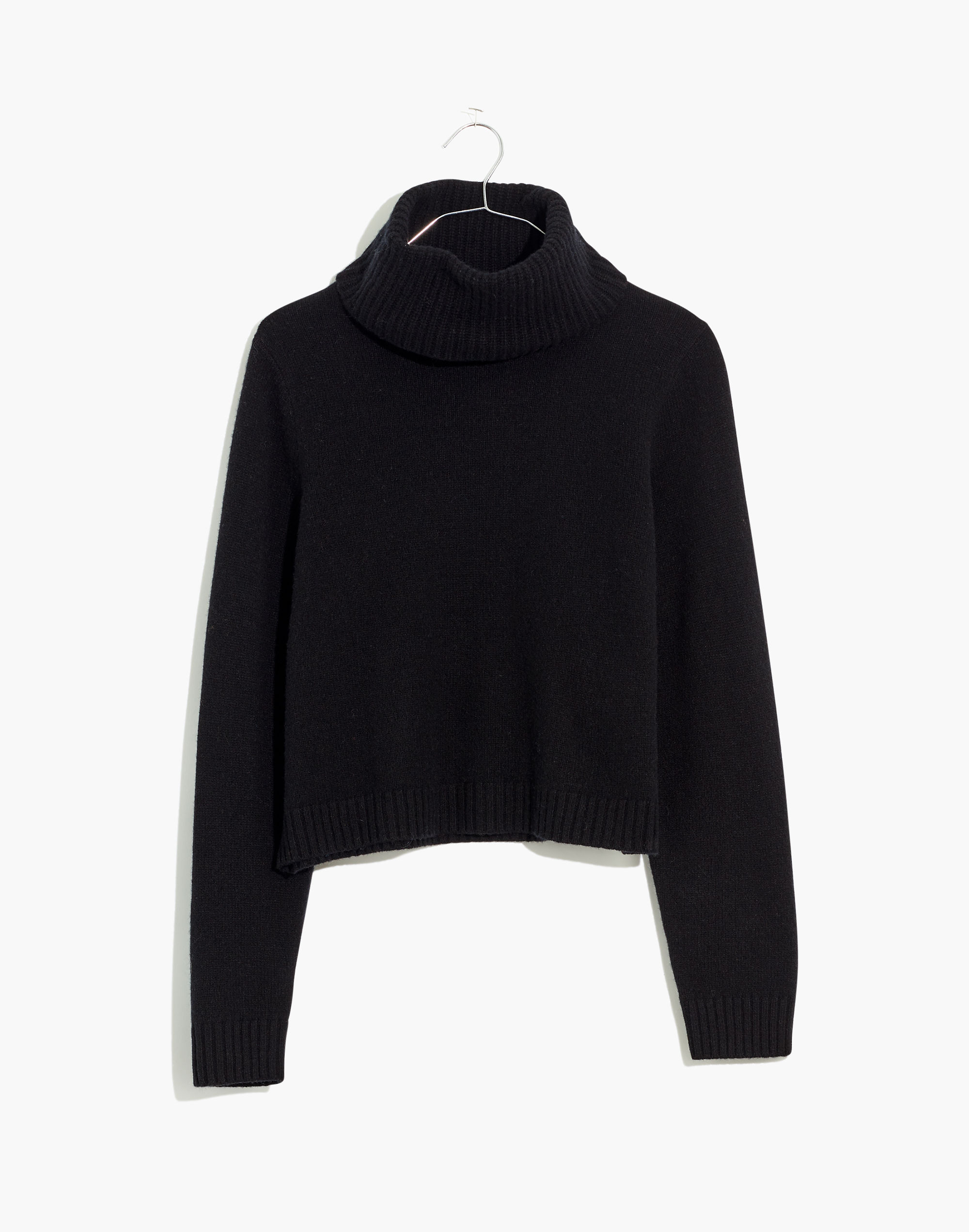 (Re)sourced Cashmere Crop Turtleneck Sweater | Madewell