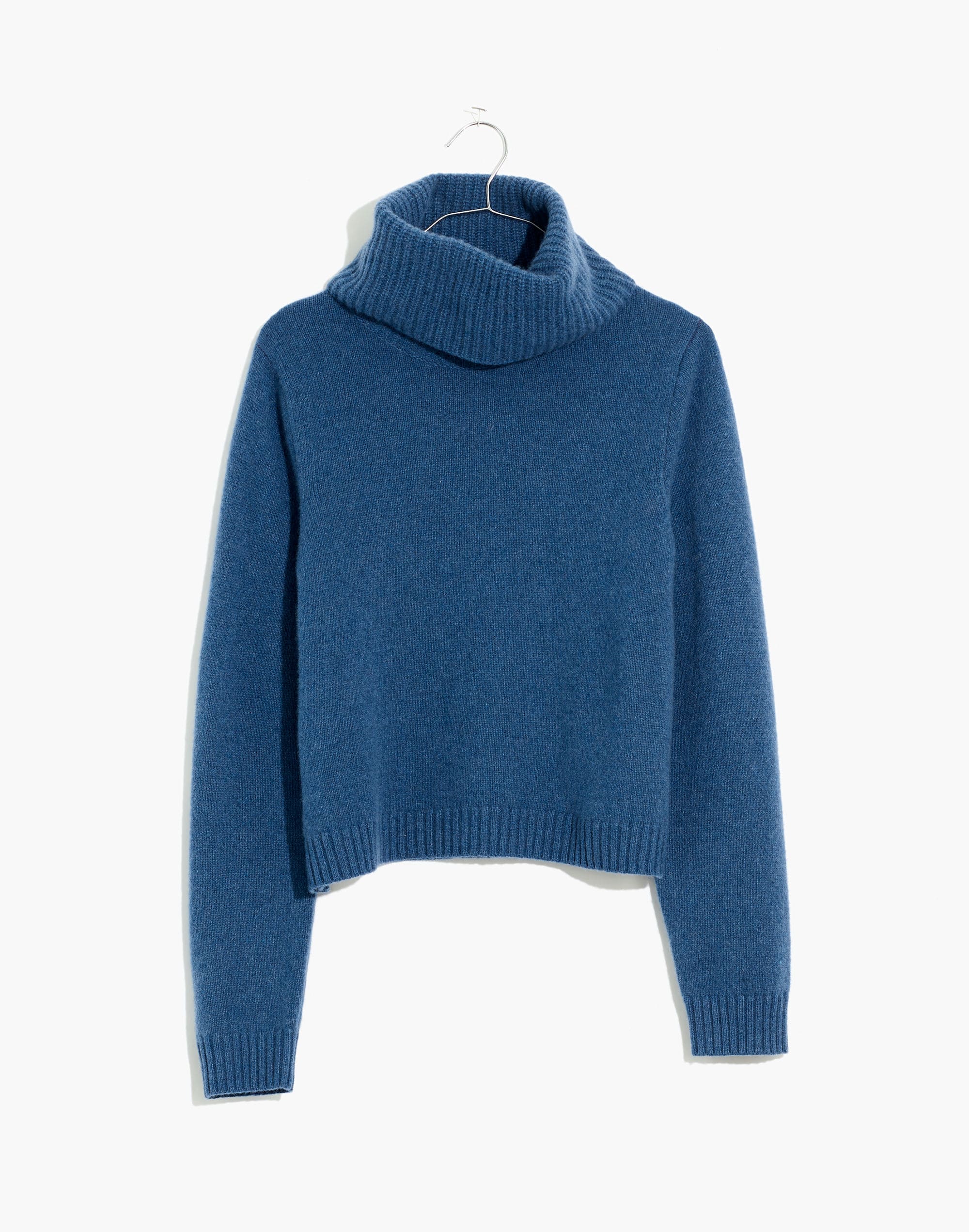 (Re)sourced Cashmere Crop Turtleneck Sweater