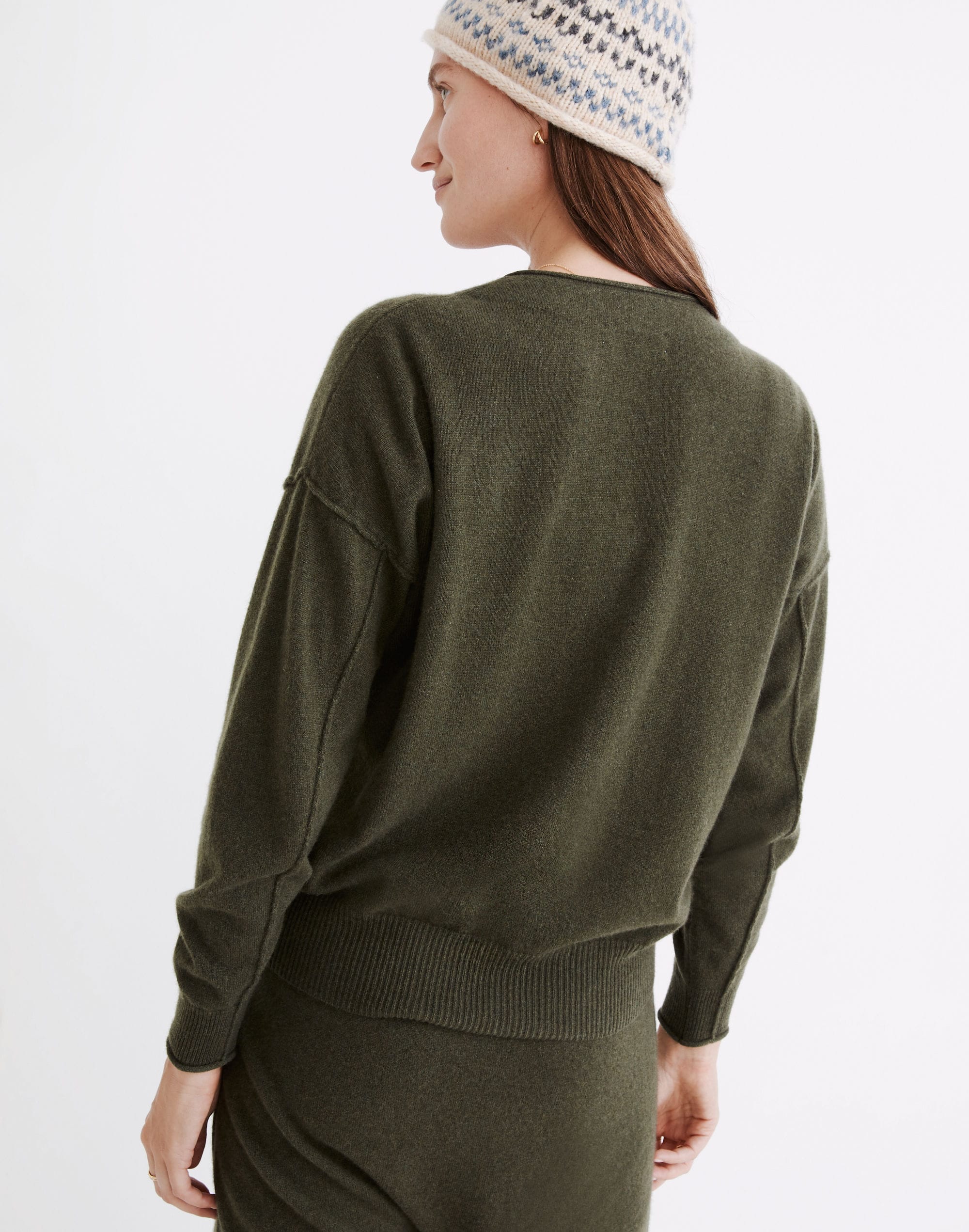 (Re)sourced Cashmere Carlyn V-Neck Cardigan Sweater | Madewell