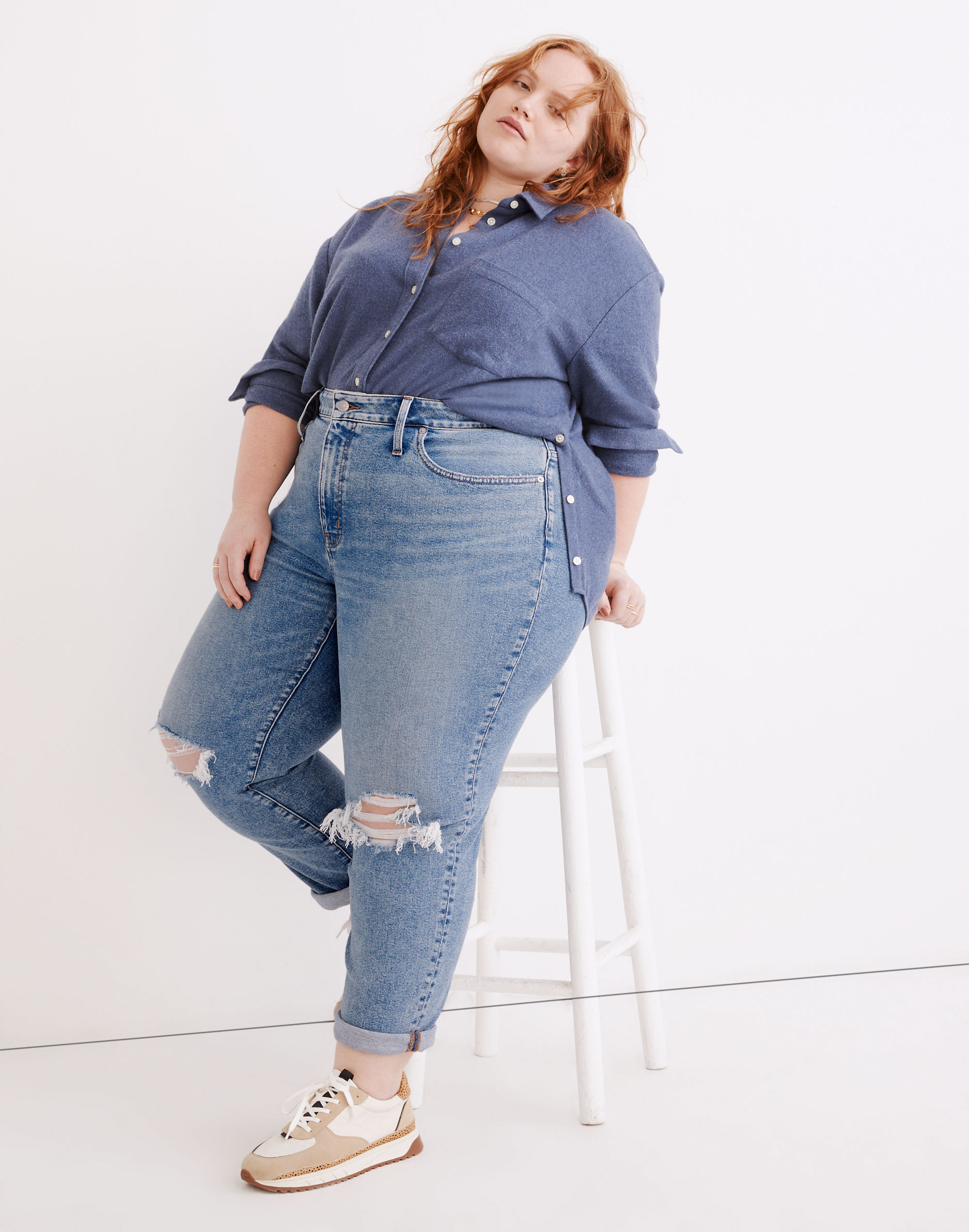 The Plus Girljean in Cadell Wash: Ripped Edition