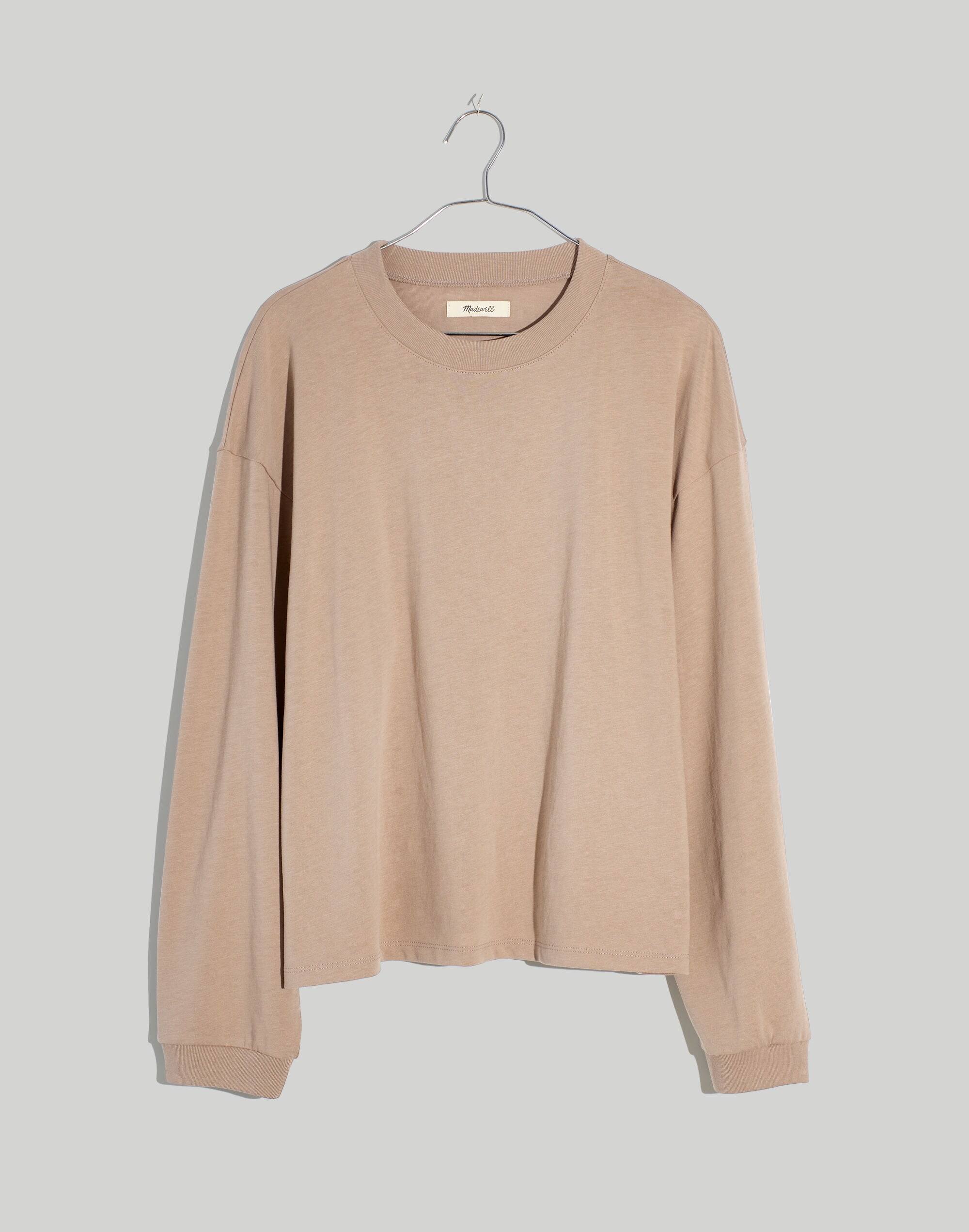 Supima® Cotton Essential Long-Sleeve Tee | Madewell