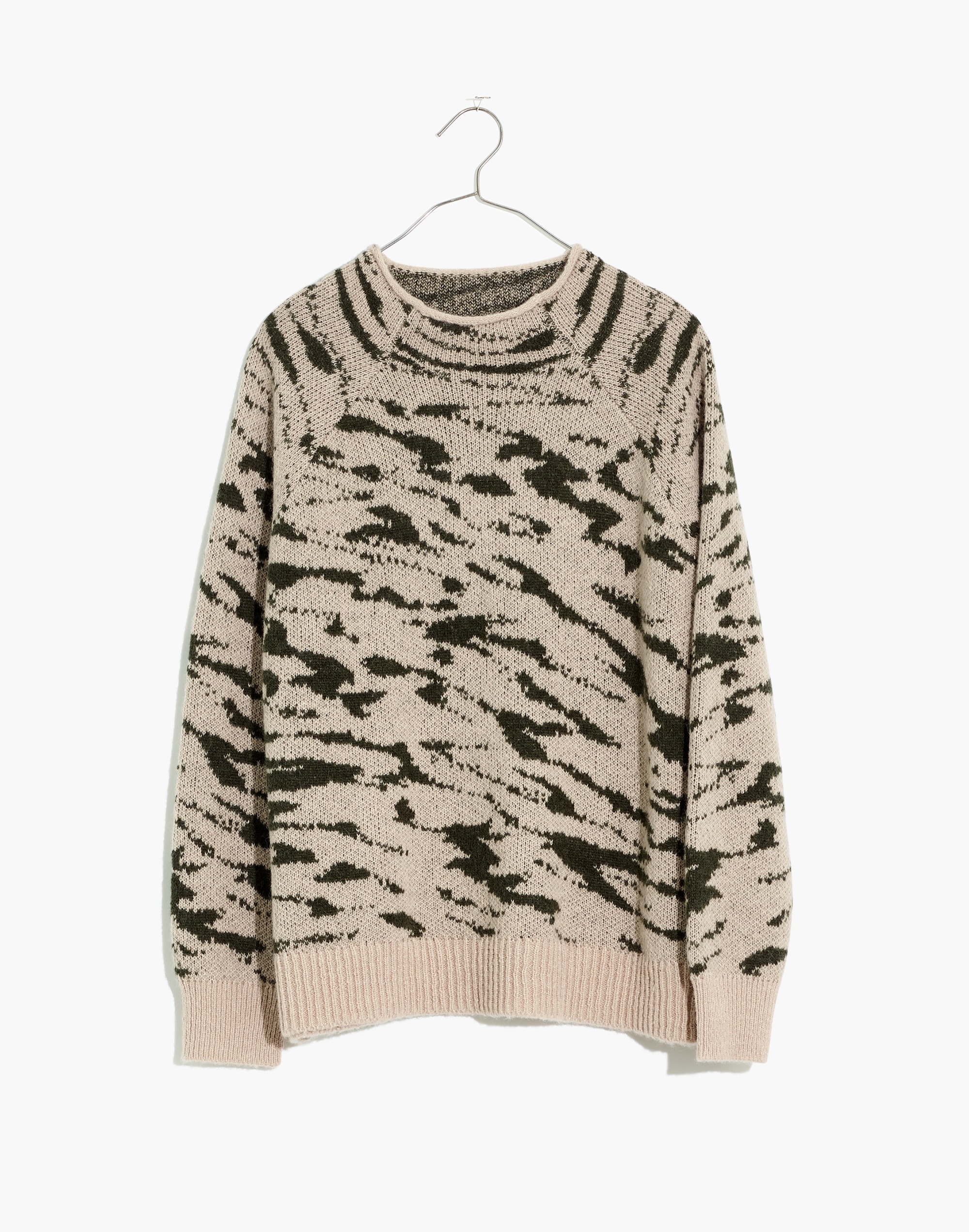 Thornton Mockneck Pullover Sweater | Madewell