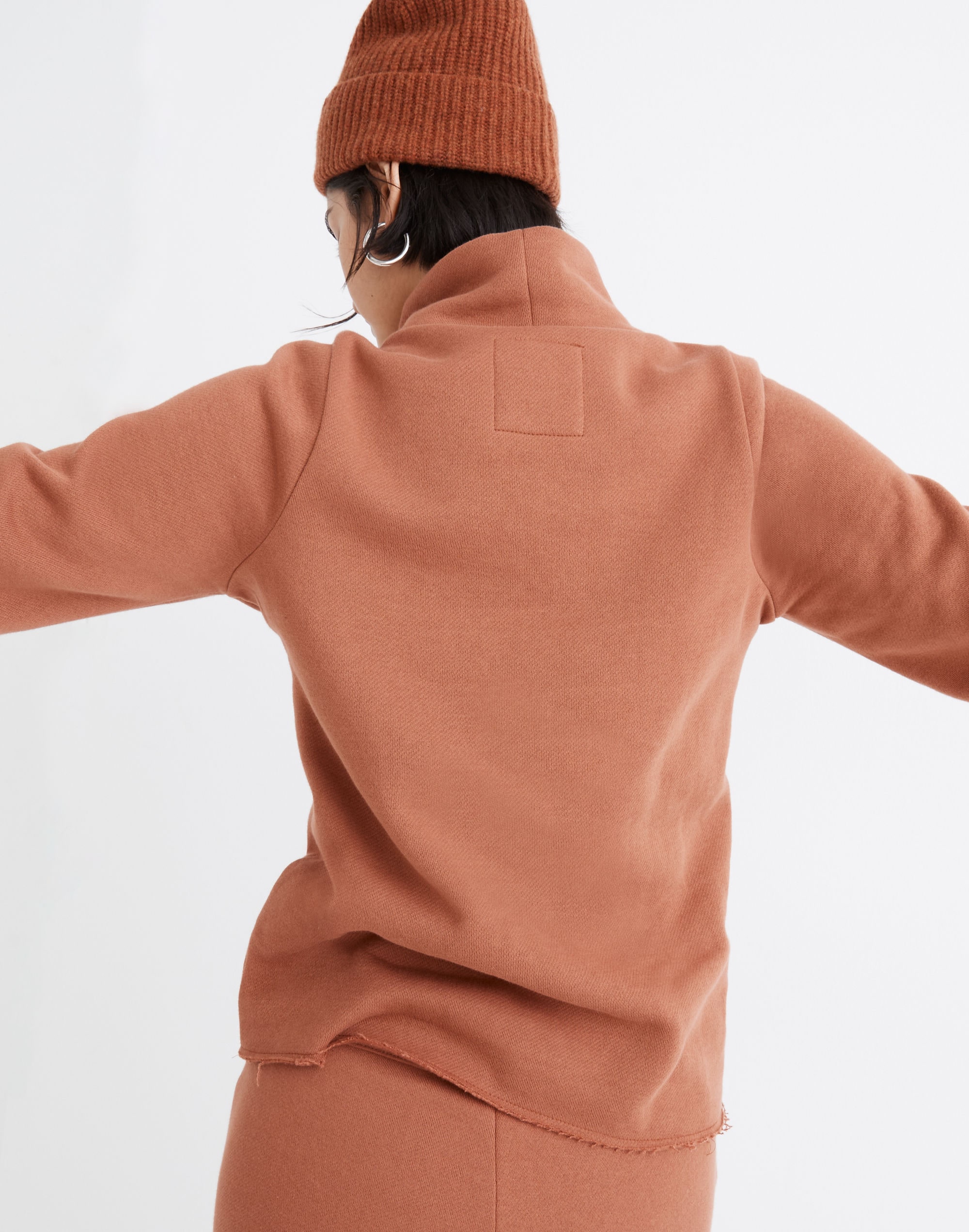 MWL Betterterry Relaxed Turtleneck Sweatshirt | Madewell