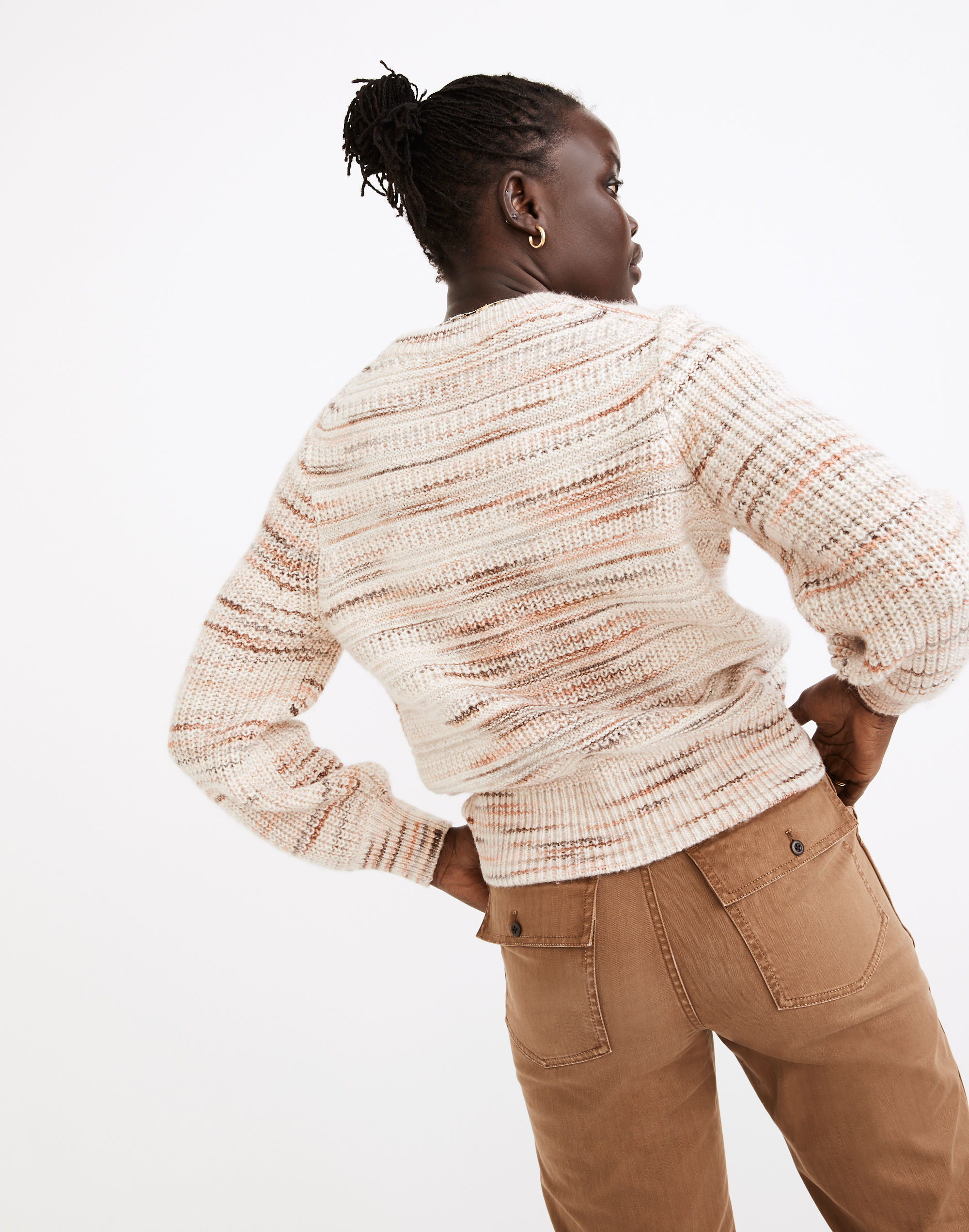 Space-Dyed Canton Pullover Sweater | Madewell