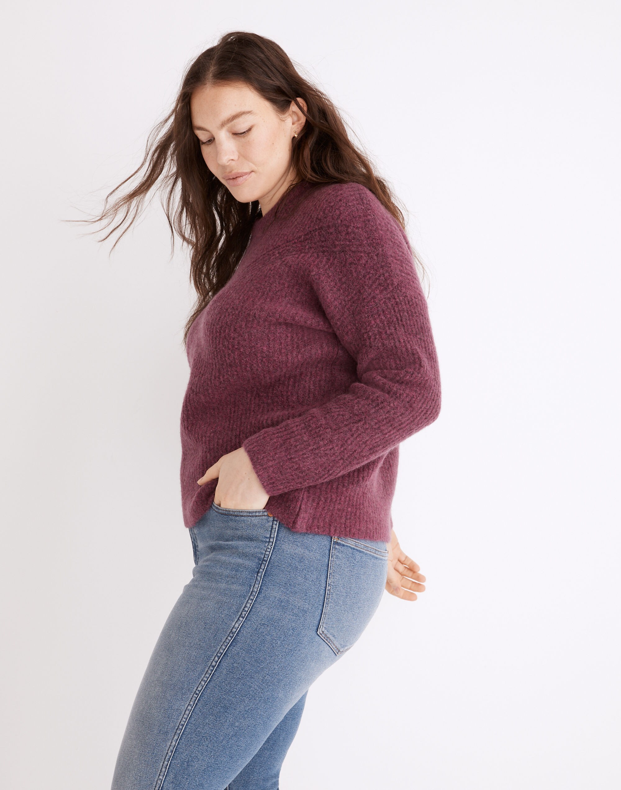 Belfiore Ribbed Pullover Sweater | Madewell