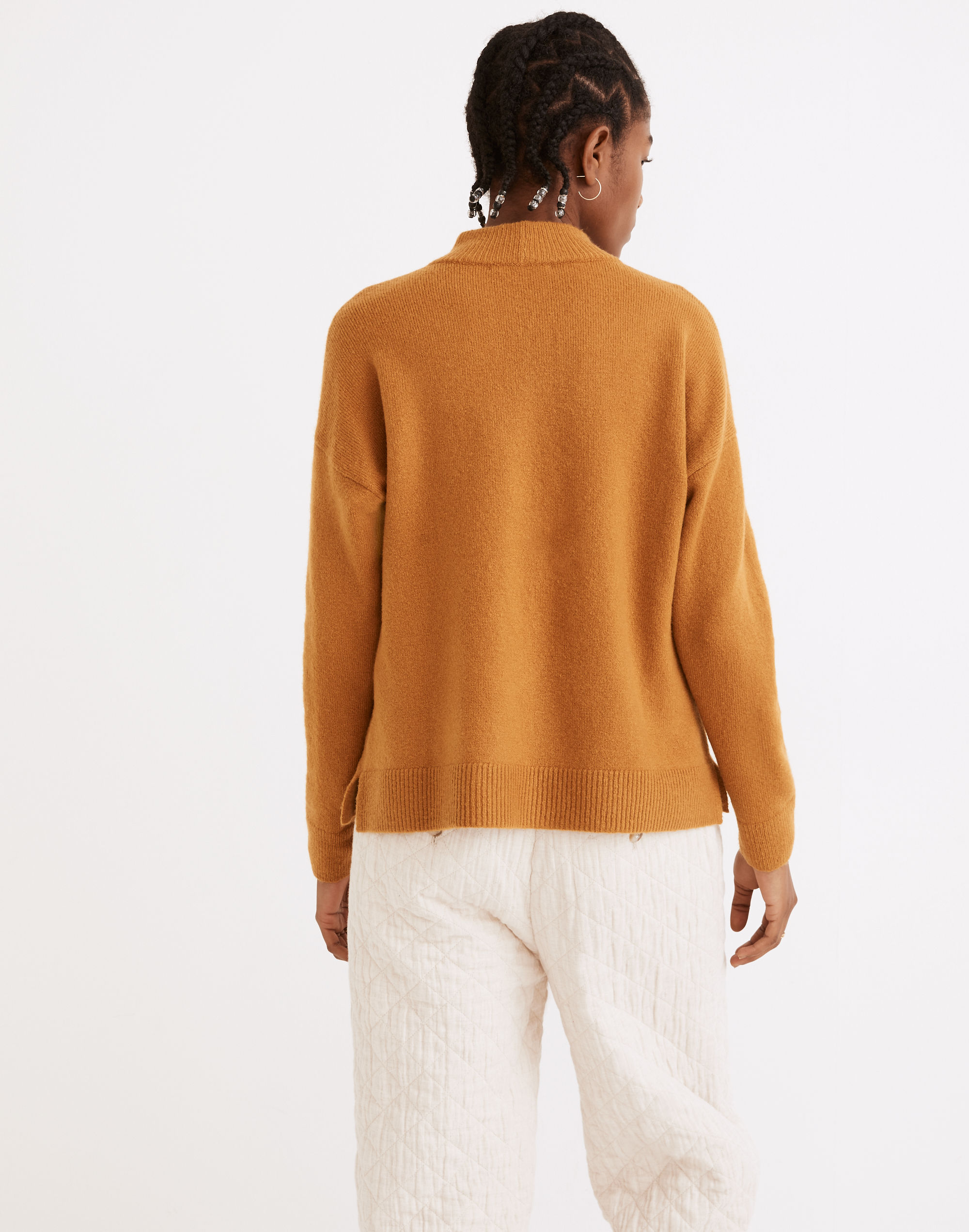 Redmond Mockneck Pocket Sweater | Madewell