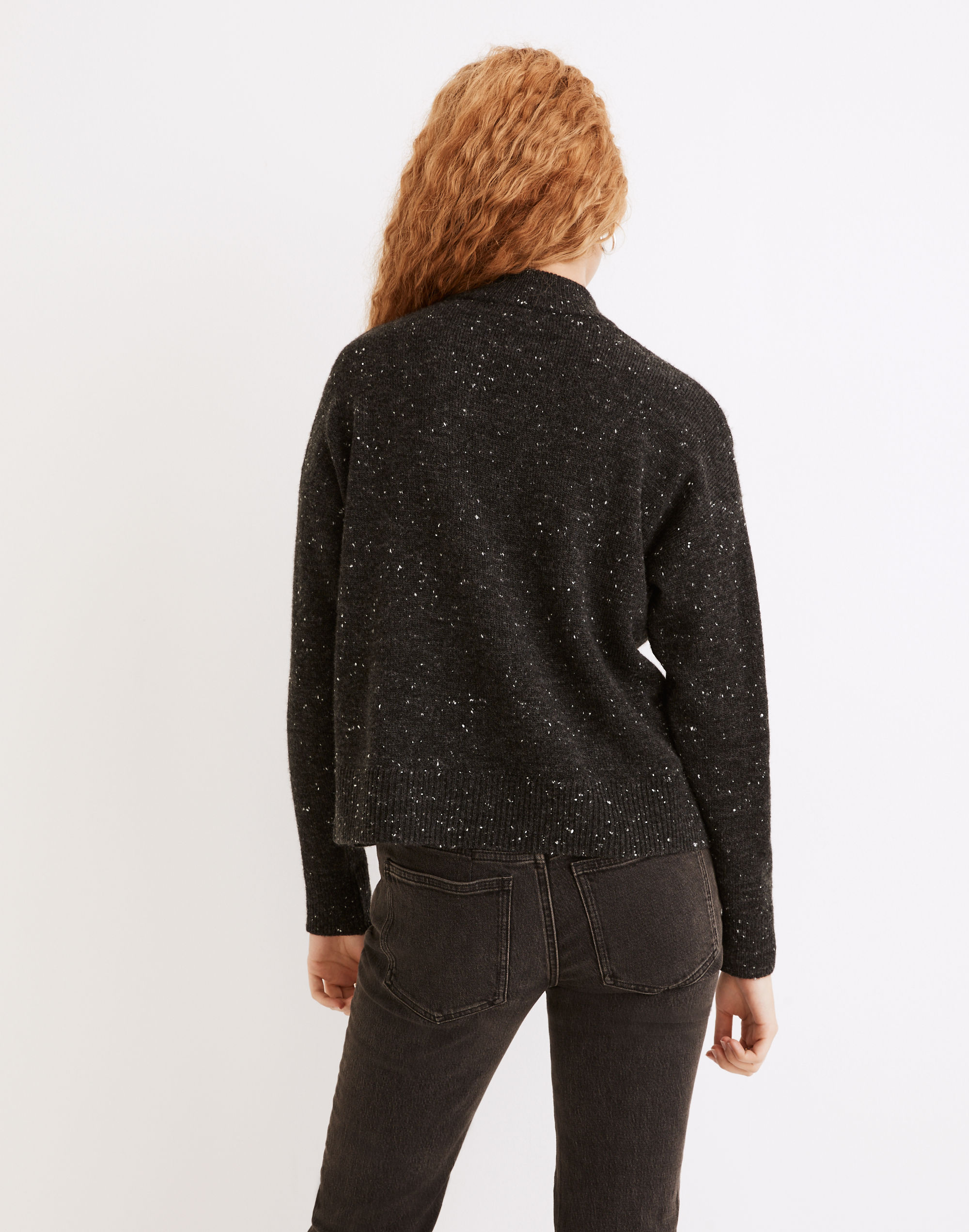 Donegal Redmond Mockneck Pocket Sweater | Madewell