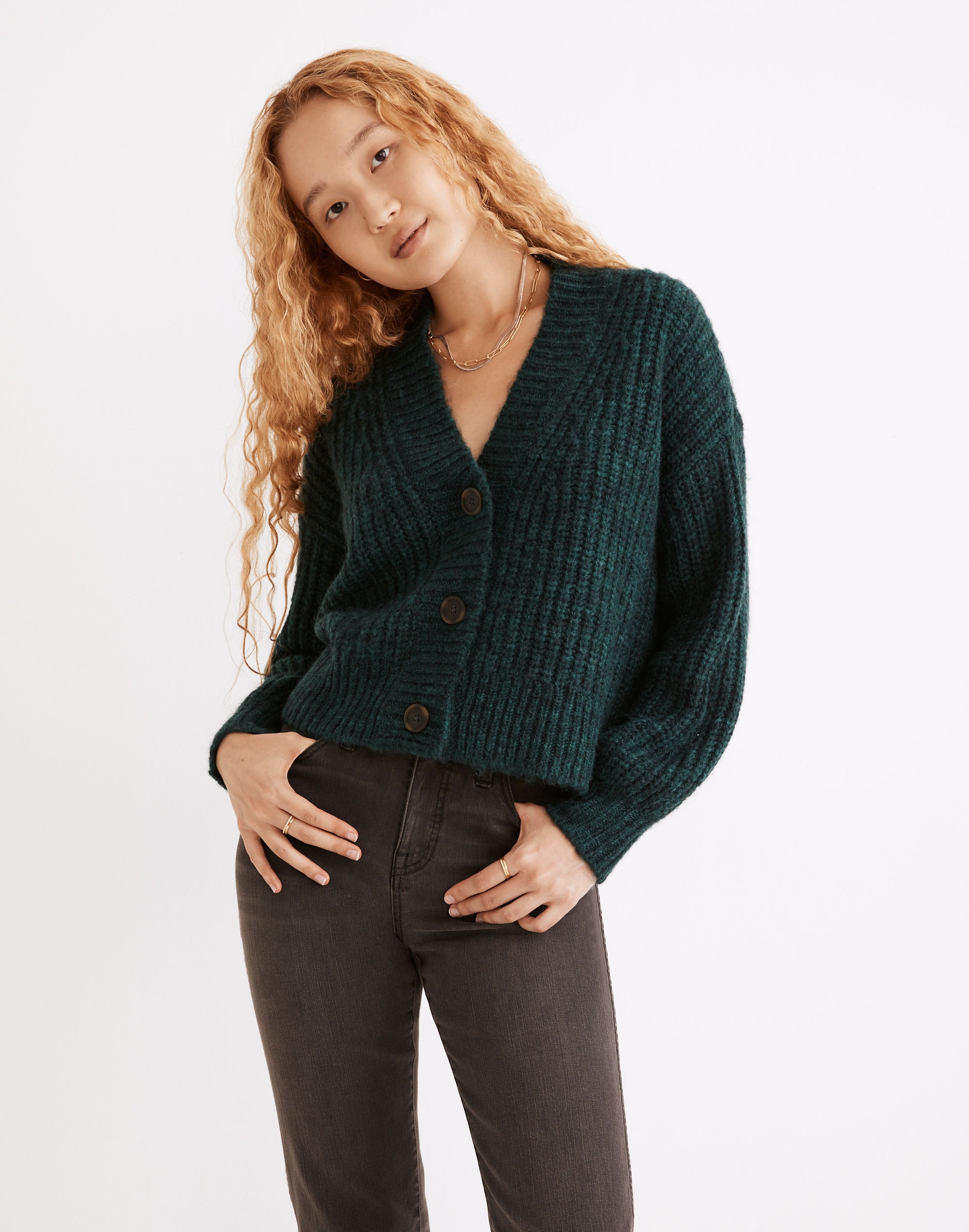 Waller Crop Cardigan Sweater | Madewell