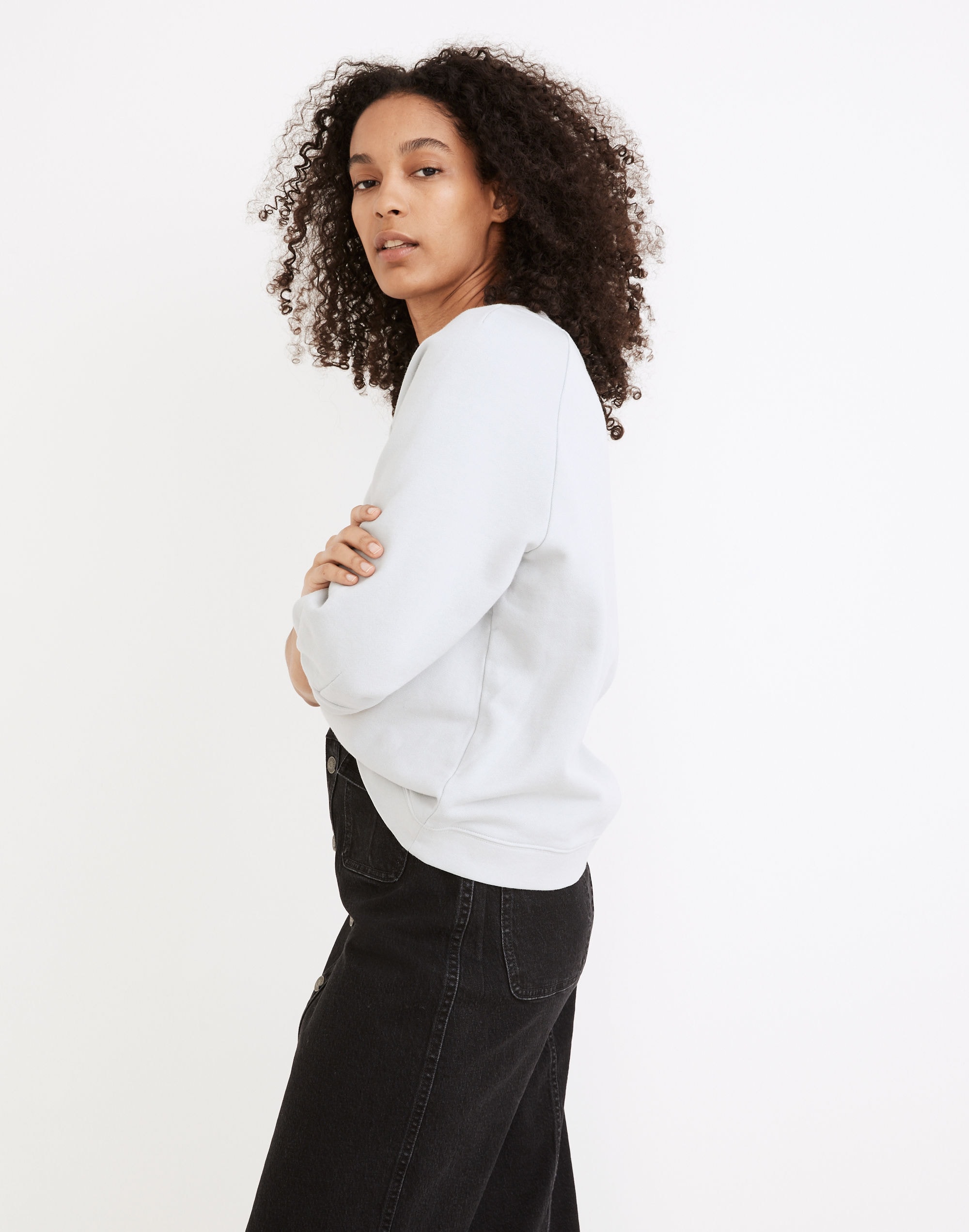 (Re)sourced Cotton Cloudberry Sweatshirt | Madewell