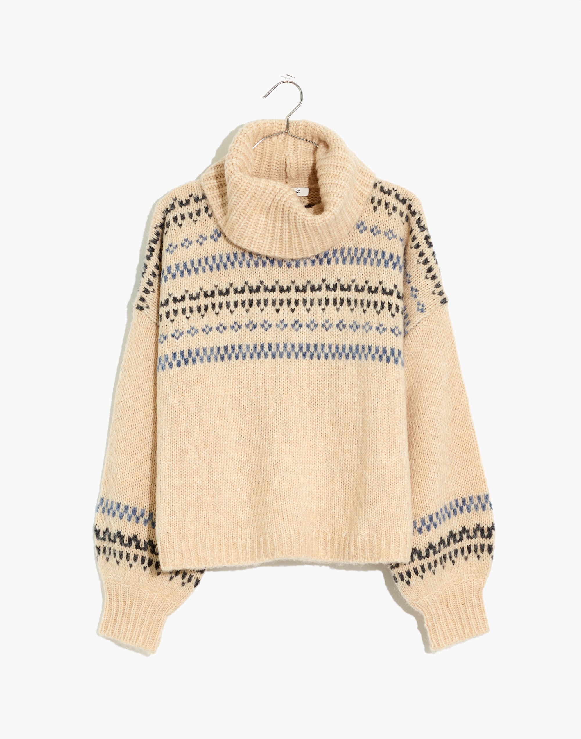 Somervell Fair Isle Turtleneck Sweater | Madewell