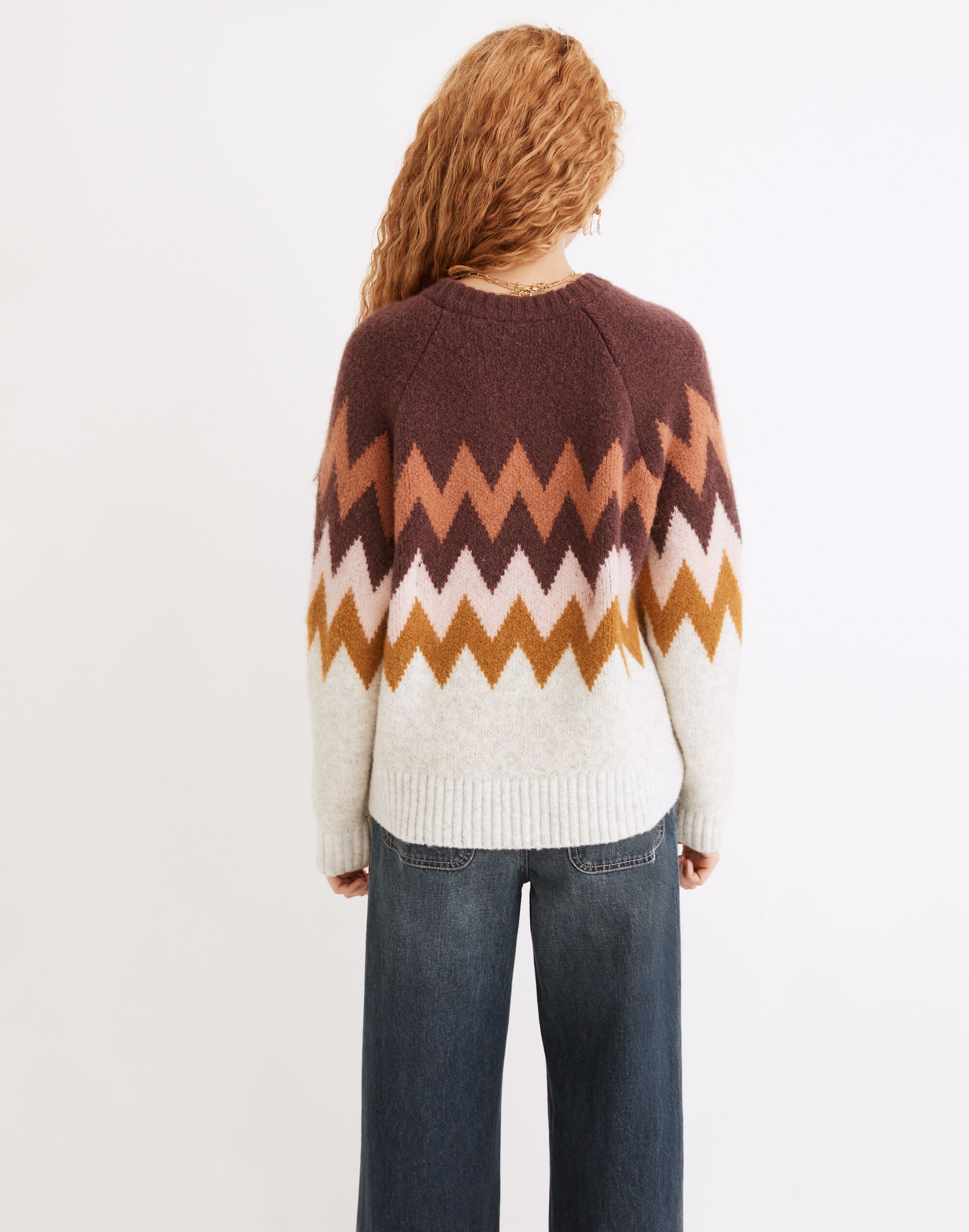 Delwood Fair Isle Pullover Sweater | Madewell