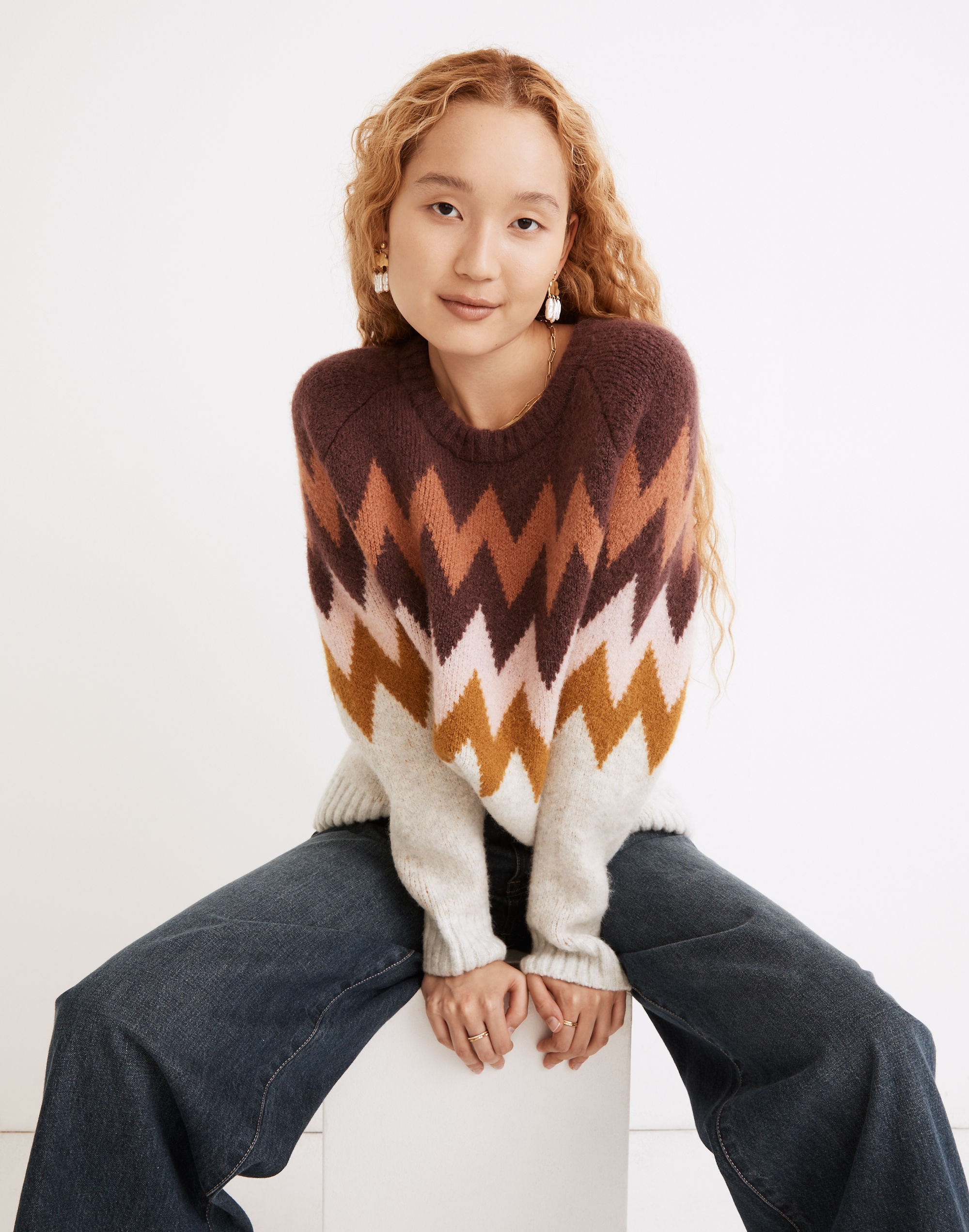 Delwood Fair Isle Pullover Sweater | Madewell