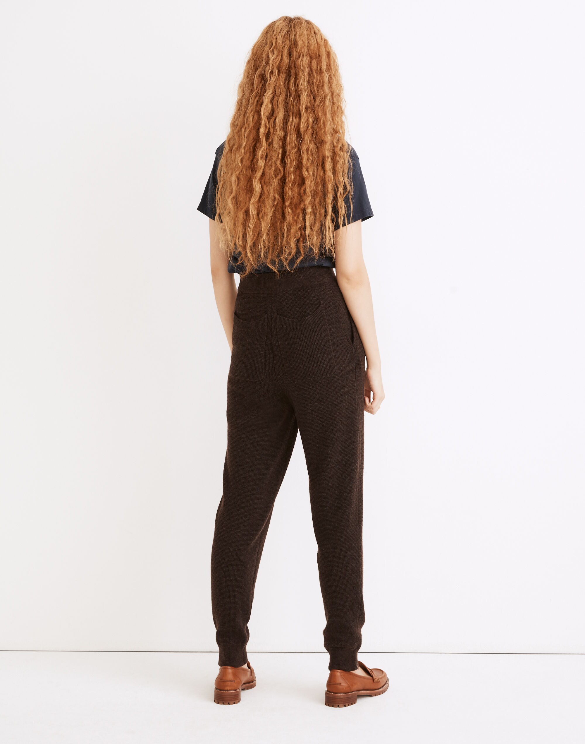 Asherton Waffle Sweater Pants | Madewell