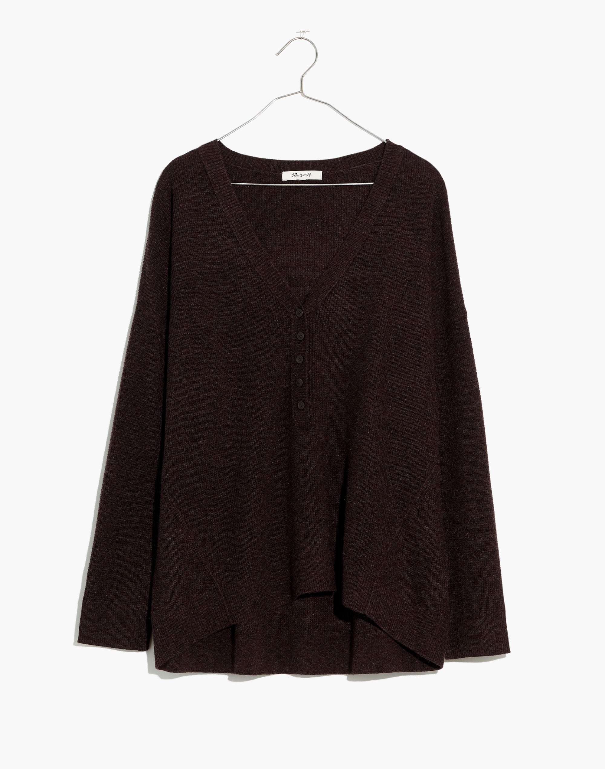 Asherton Waffle Henley Sweater | Madewell