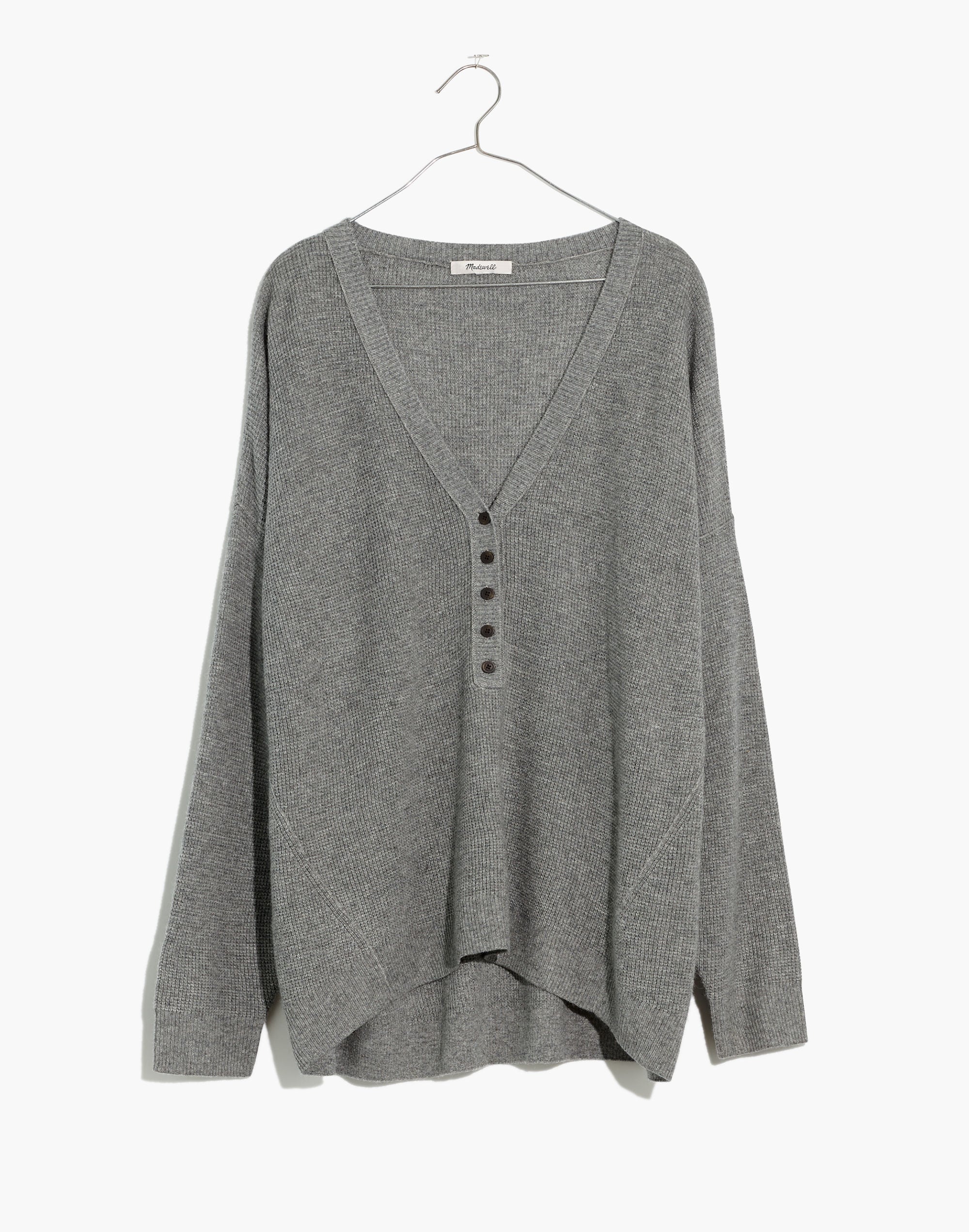 Madewell waffle store sweater