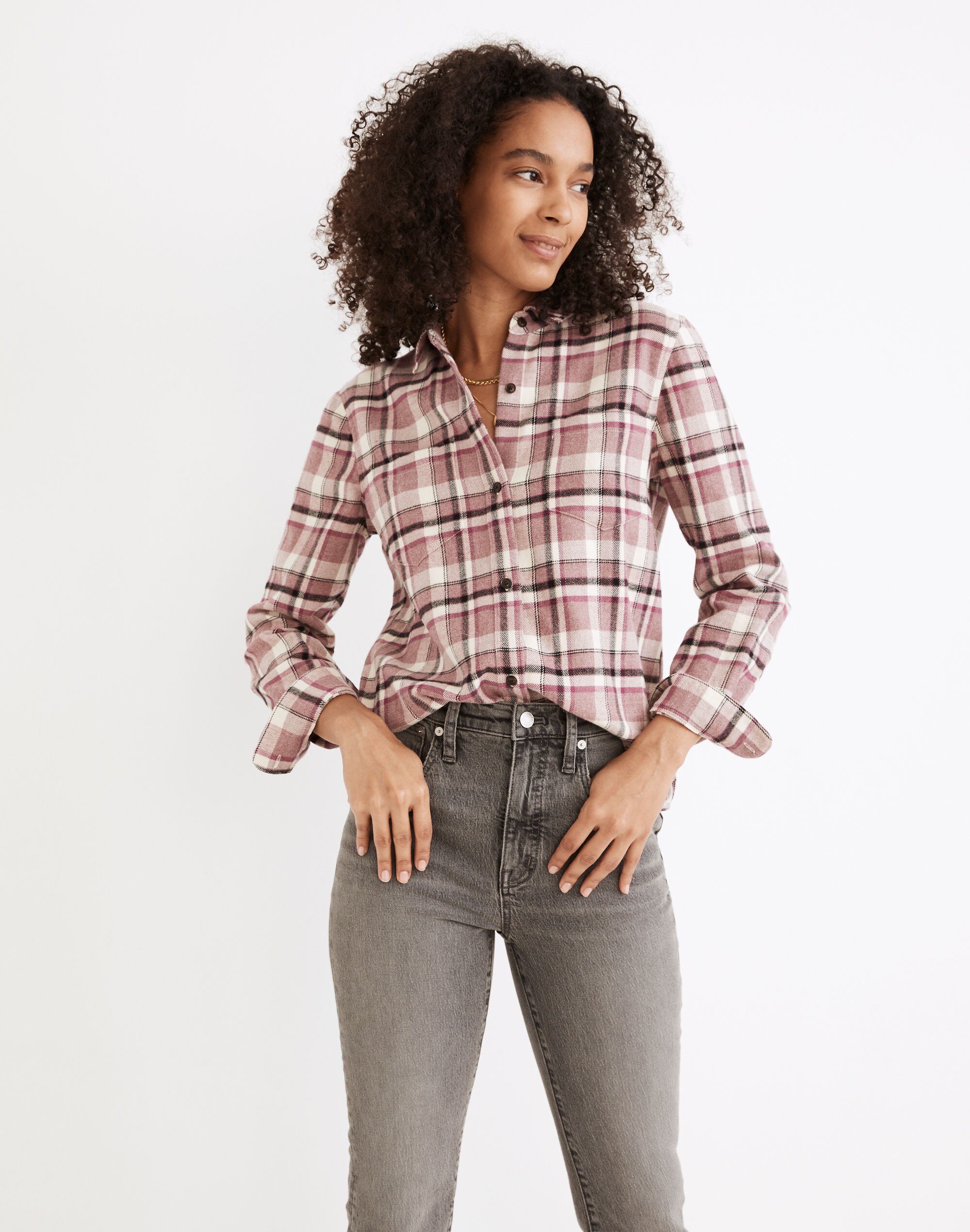 Classic Ex-Boyfriend Shirt Cornado Plaid | Madewell