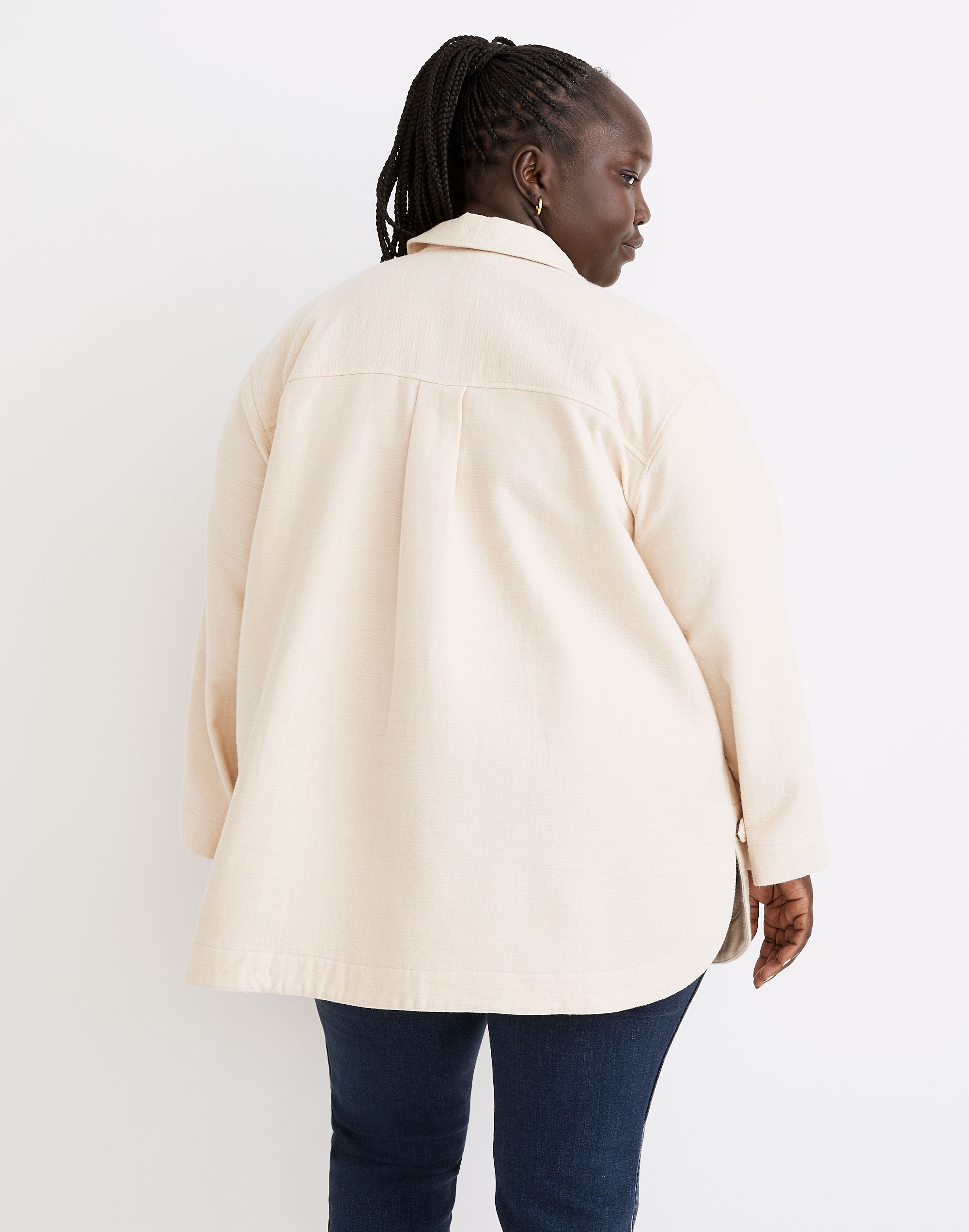 Plus Waffleback Branner Shirt-Jacket | Madewell