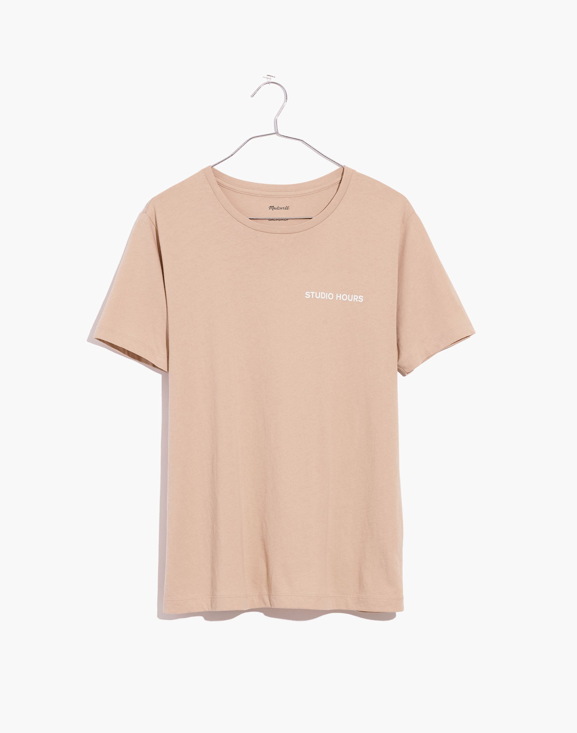 Madewell x BACKDROP Studio Hours Softfade Cotton Relaxed Tee |