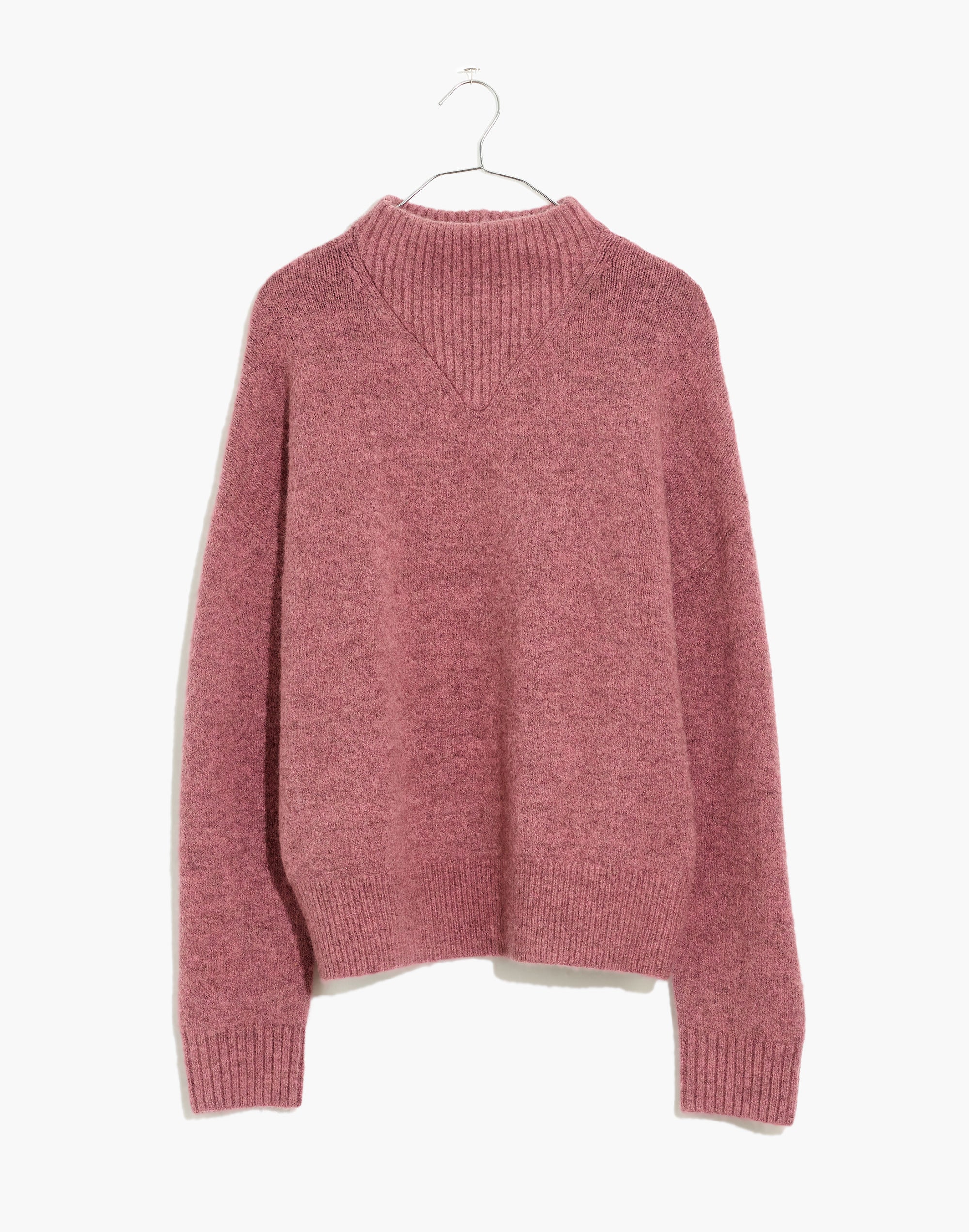 Plus Dillon Mockneck Pullover Sweater | Madewell