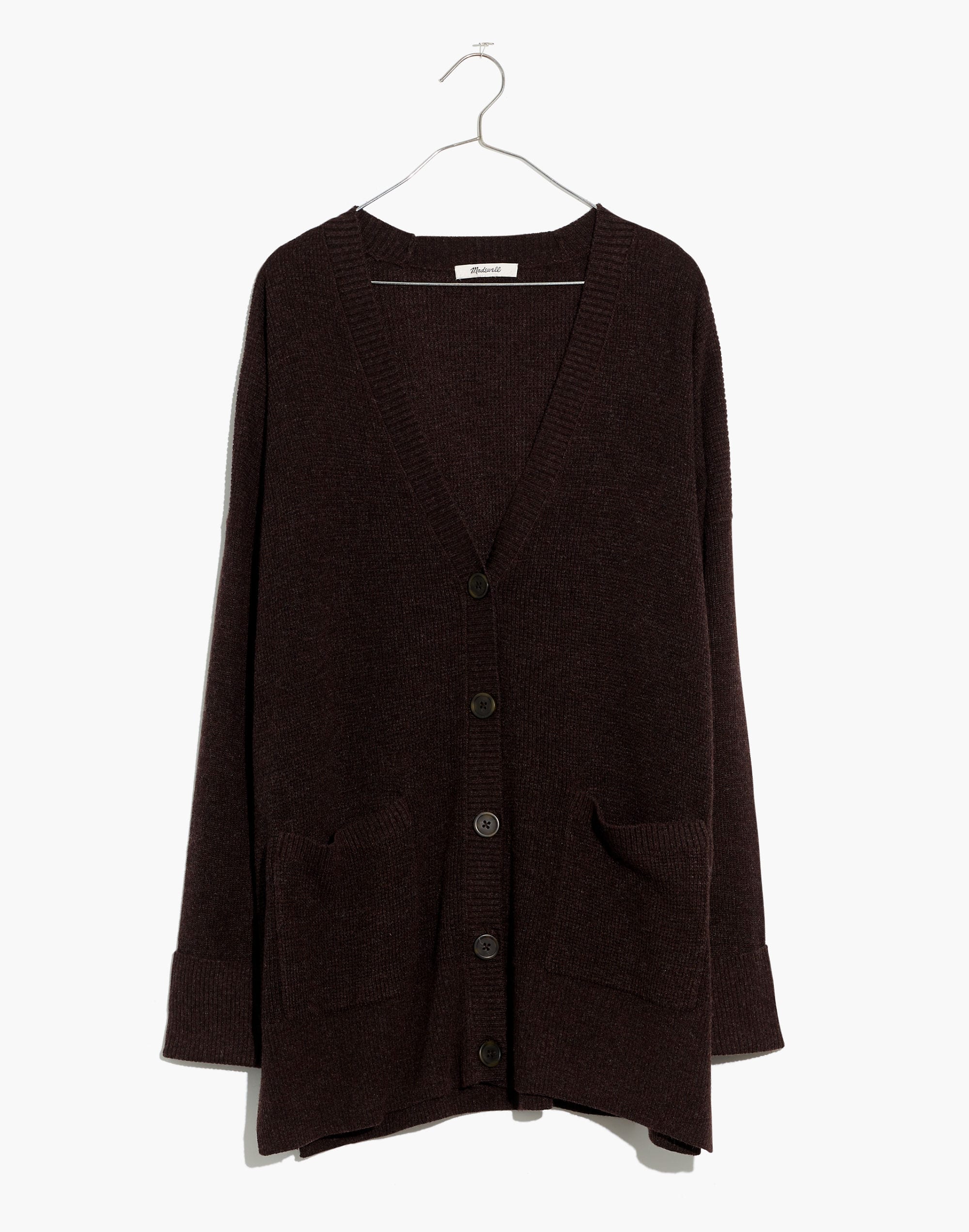 Plus Asherton Waffle Cardigan Sweater | Madewell