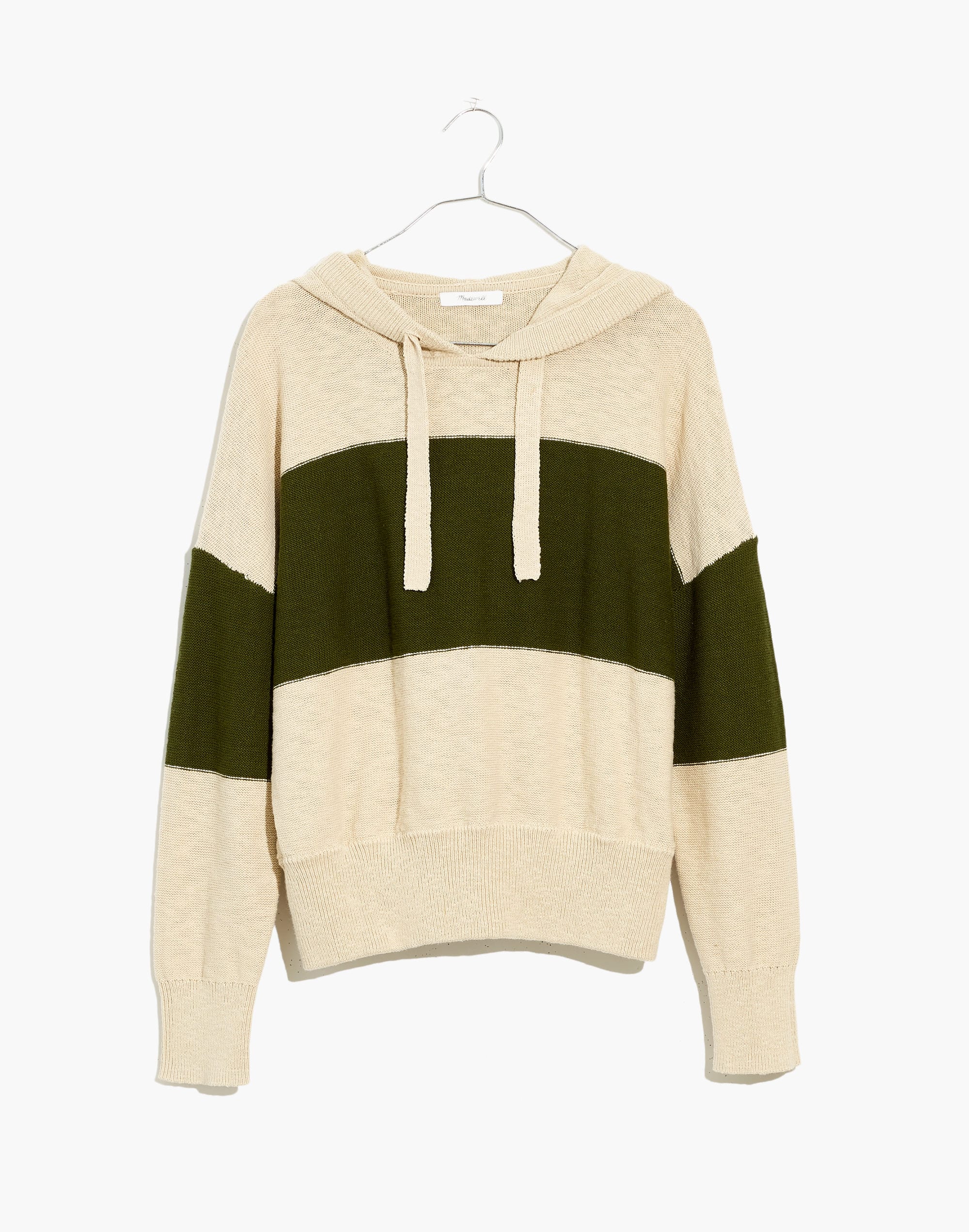 Plus Clairview Hoodie Sweater in Colorblock | Madewell