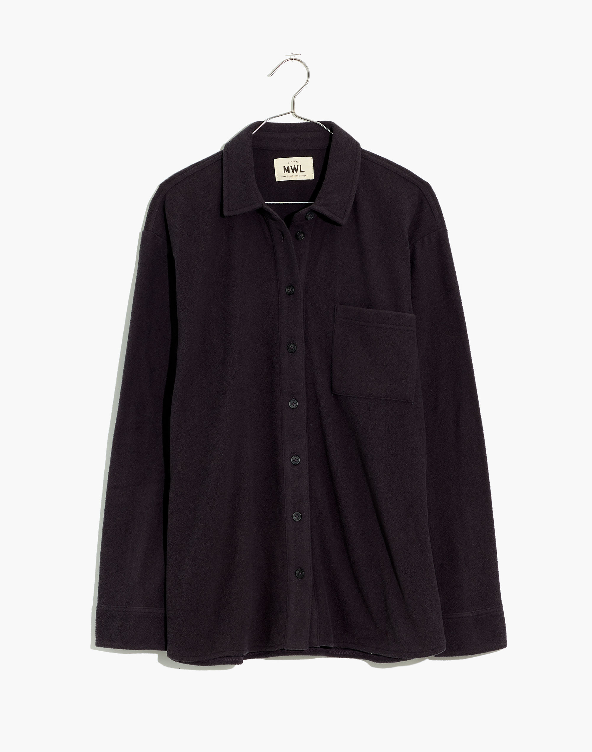 Plus MWL Fleecelayer Shirt-Jacket | Madewell