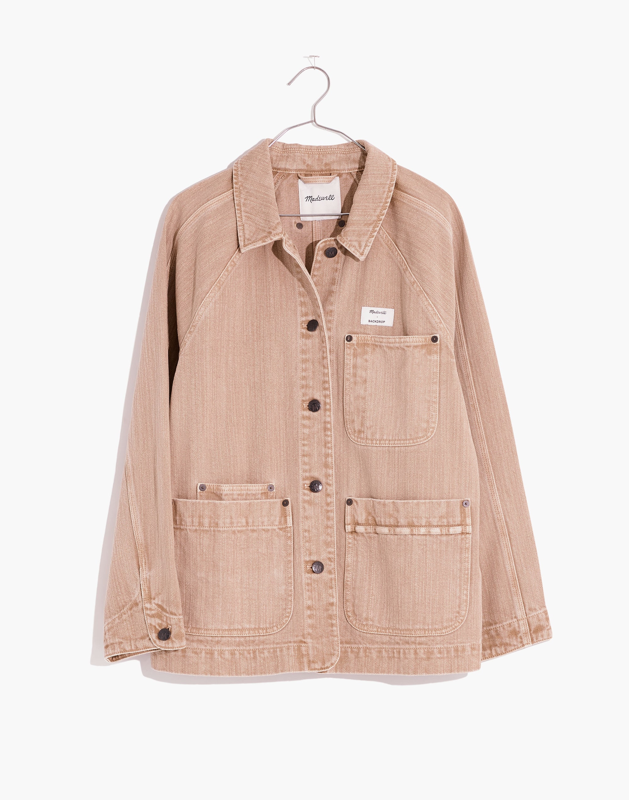 Madewell x Backdrop Studio Hours Oversized Chore Jacket | Madewell