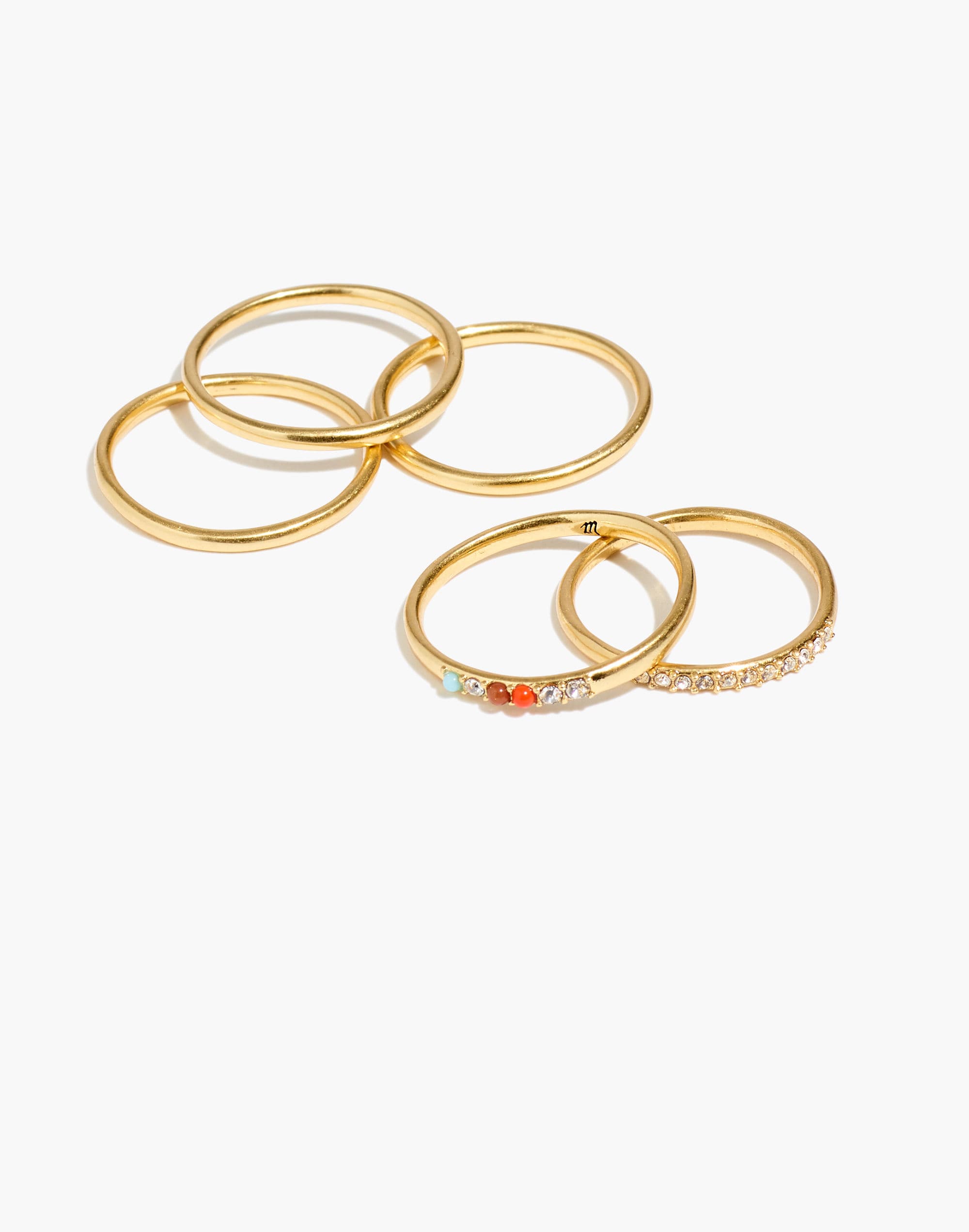 Twinklelight Stacking Ring Set | Madewell