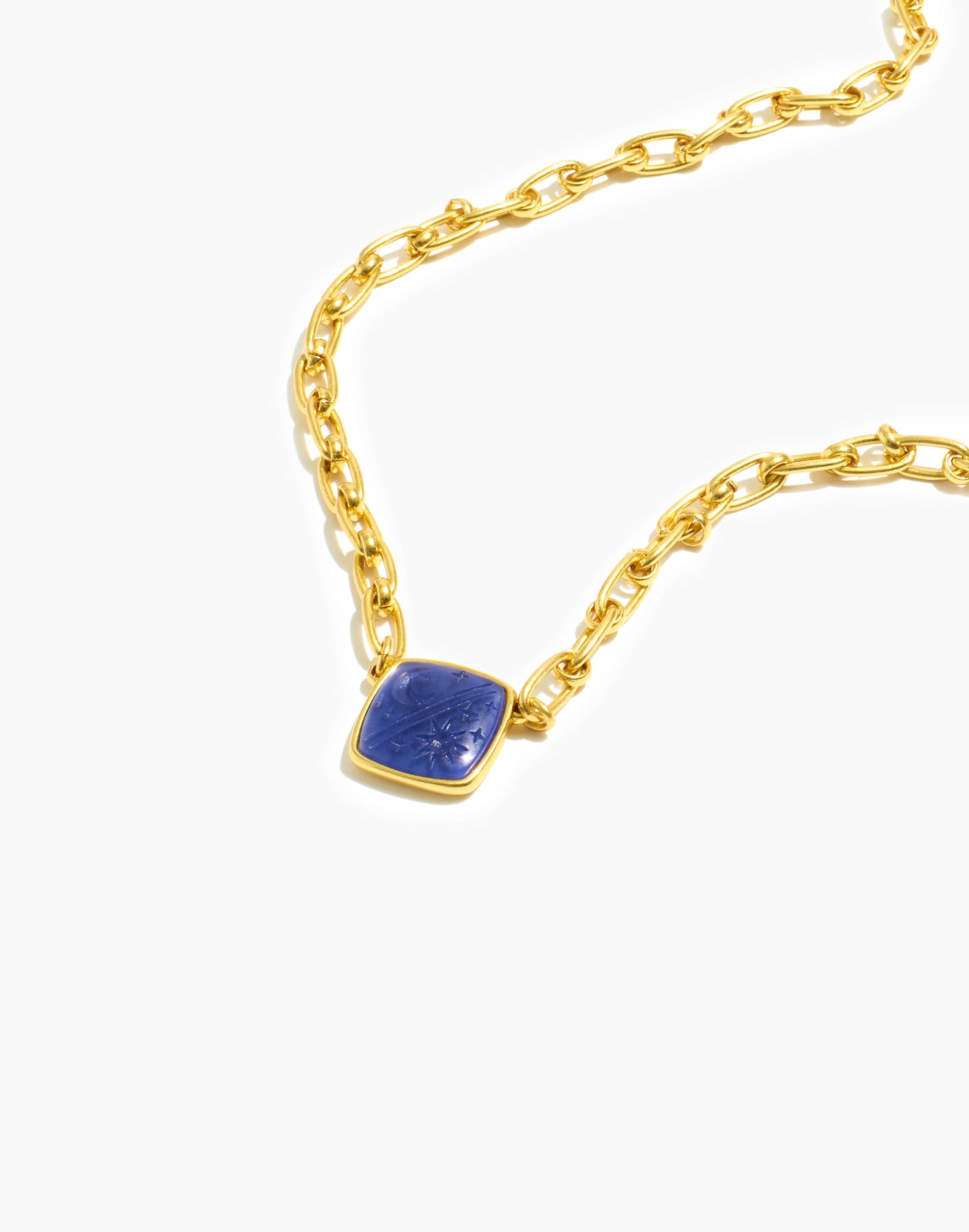 Impression Resin Charm Pendant Necklace | Madewell