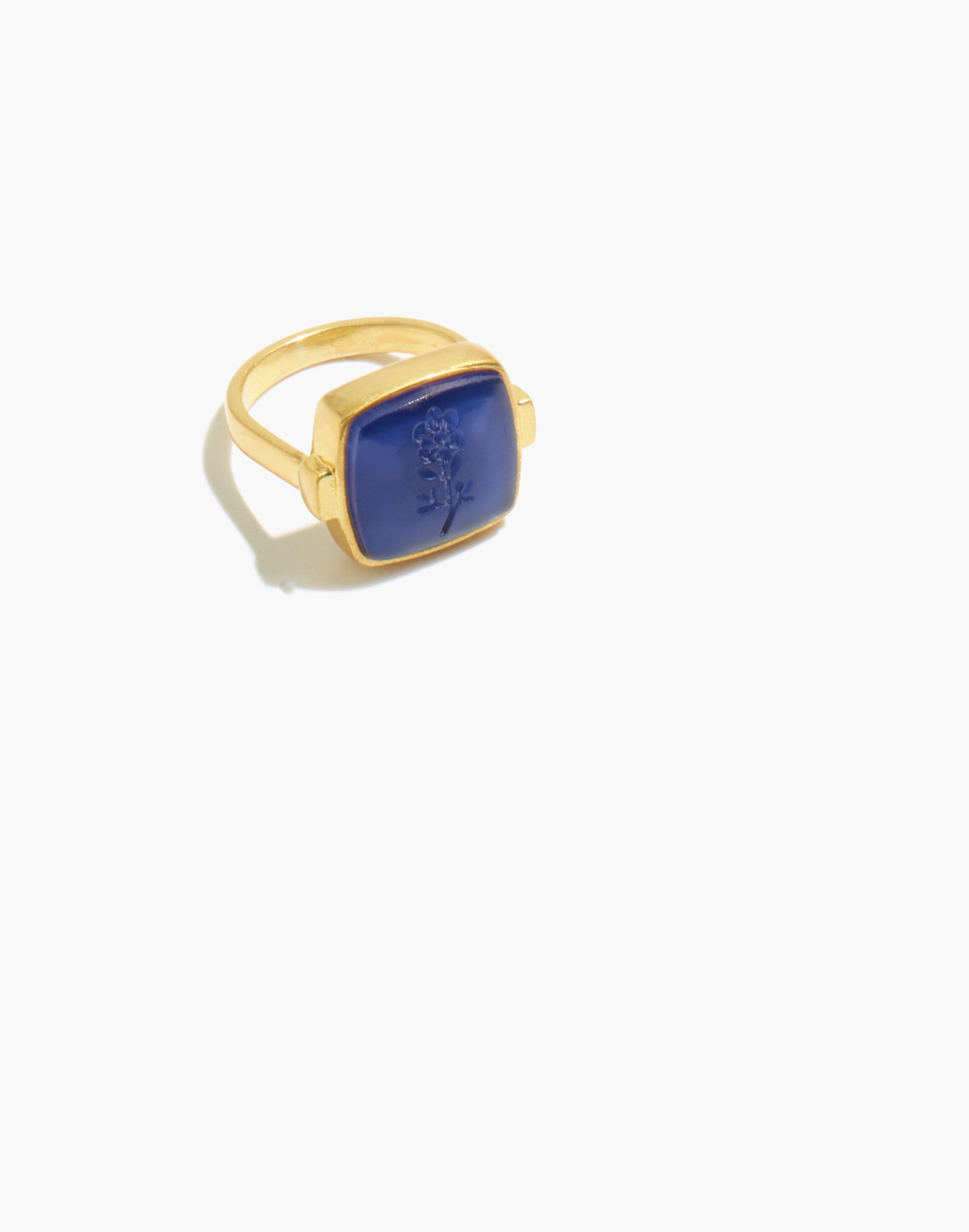 Impression Resin Signet Ring | Madewell