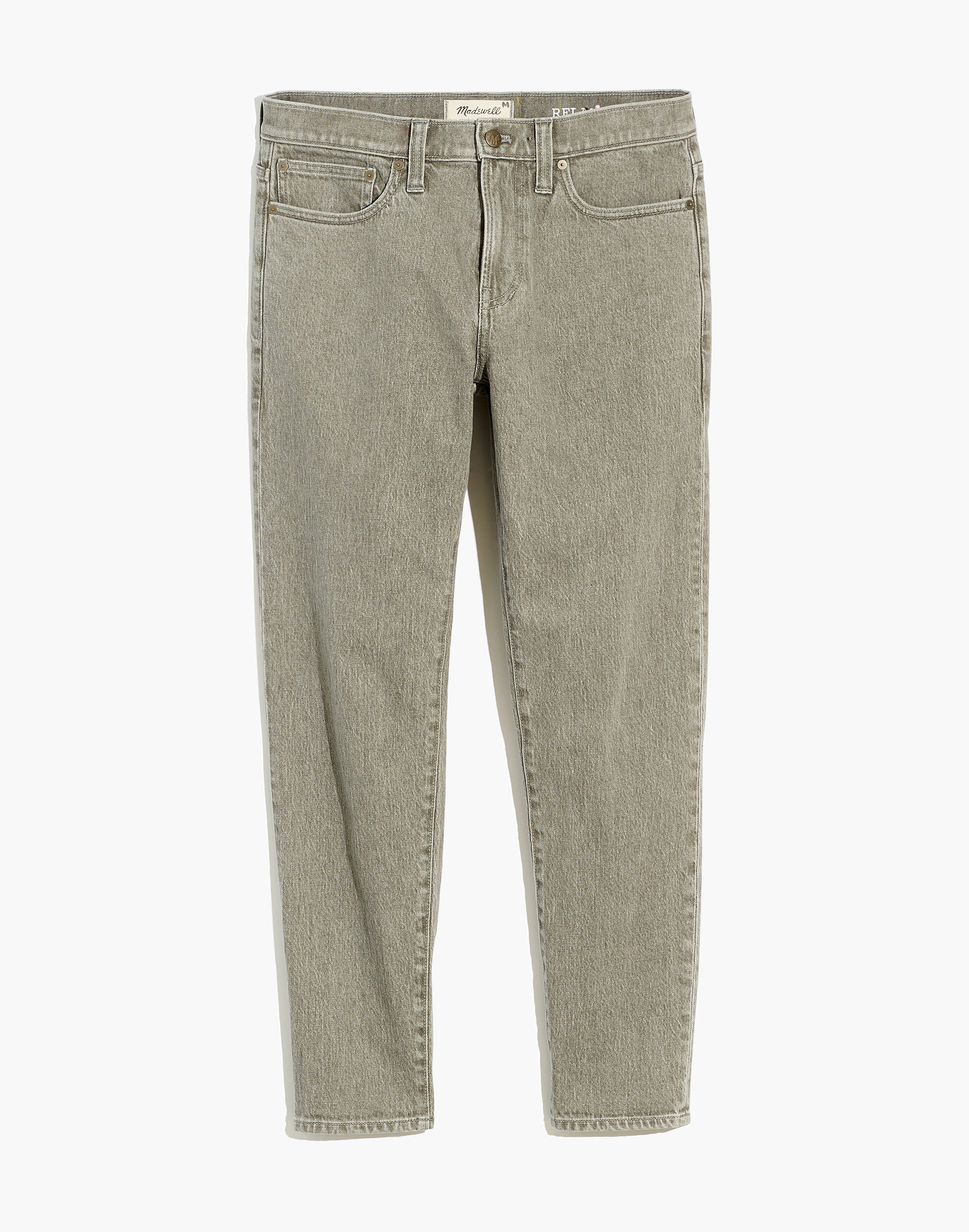 Relaxed Taper Jeans in Surplus Grey Wash | Madewell