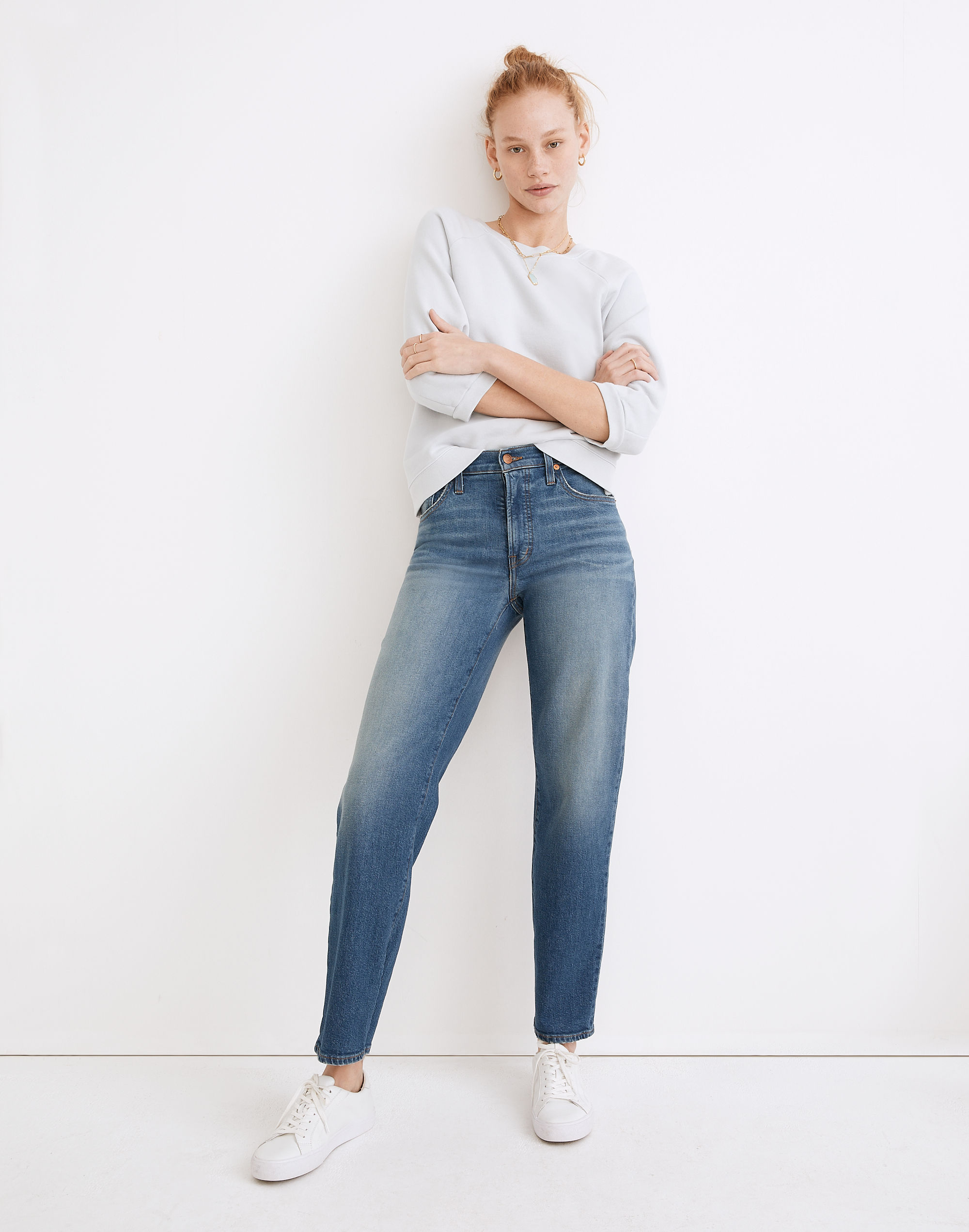 The Perfect Vintage Wide-Leg Jean in Morea Wash