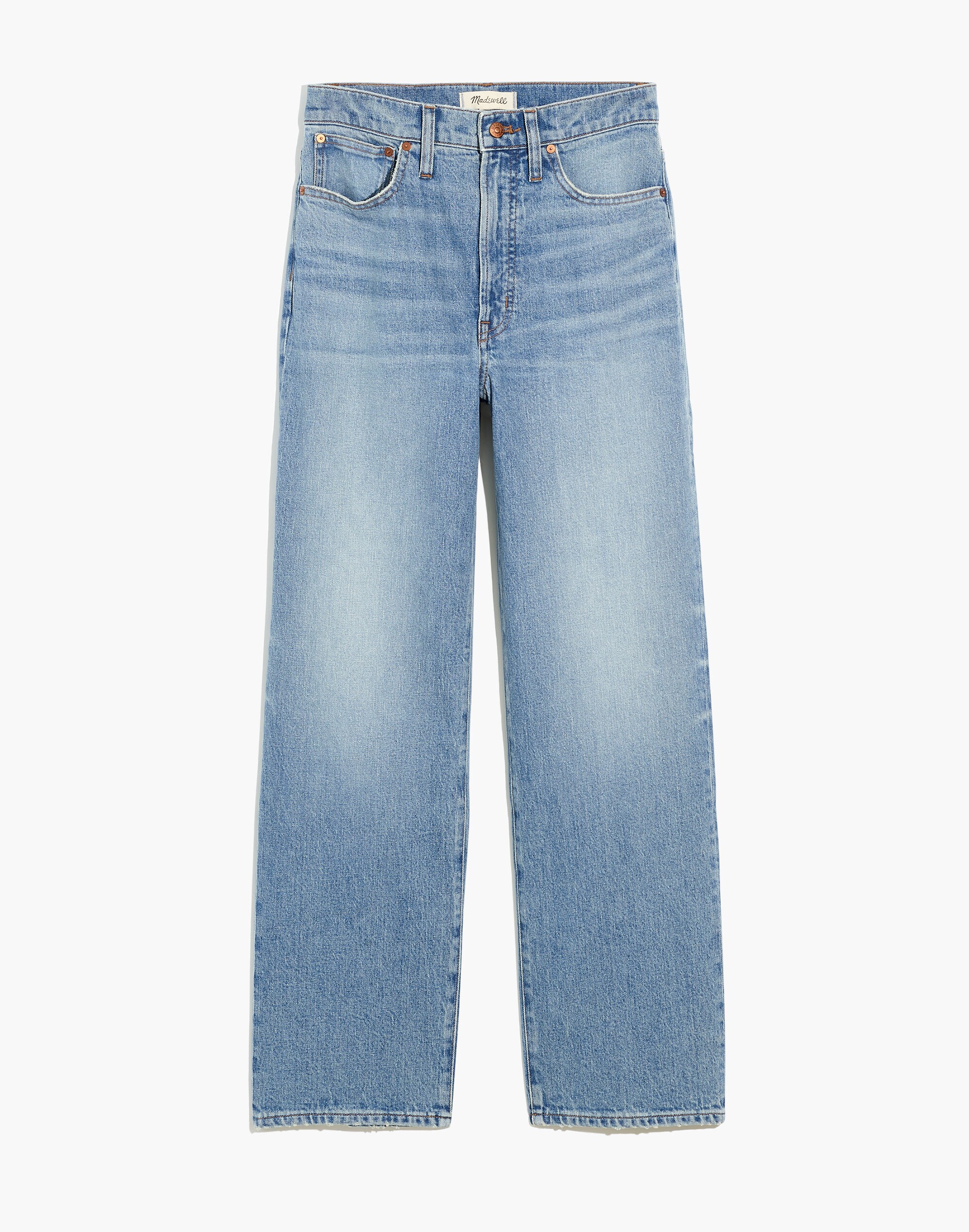 The Perfect Vintage Wide-Leg Full-Length Jean in Elmont Wash