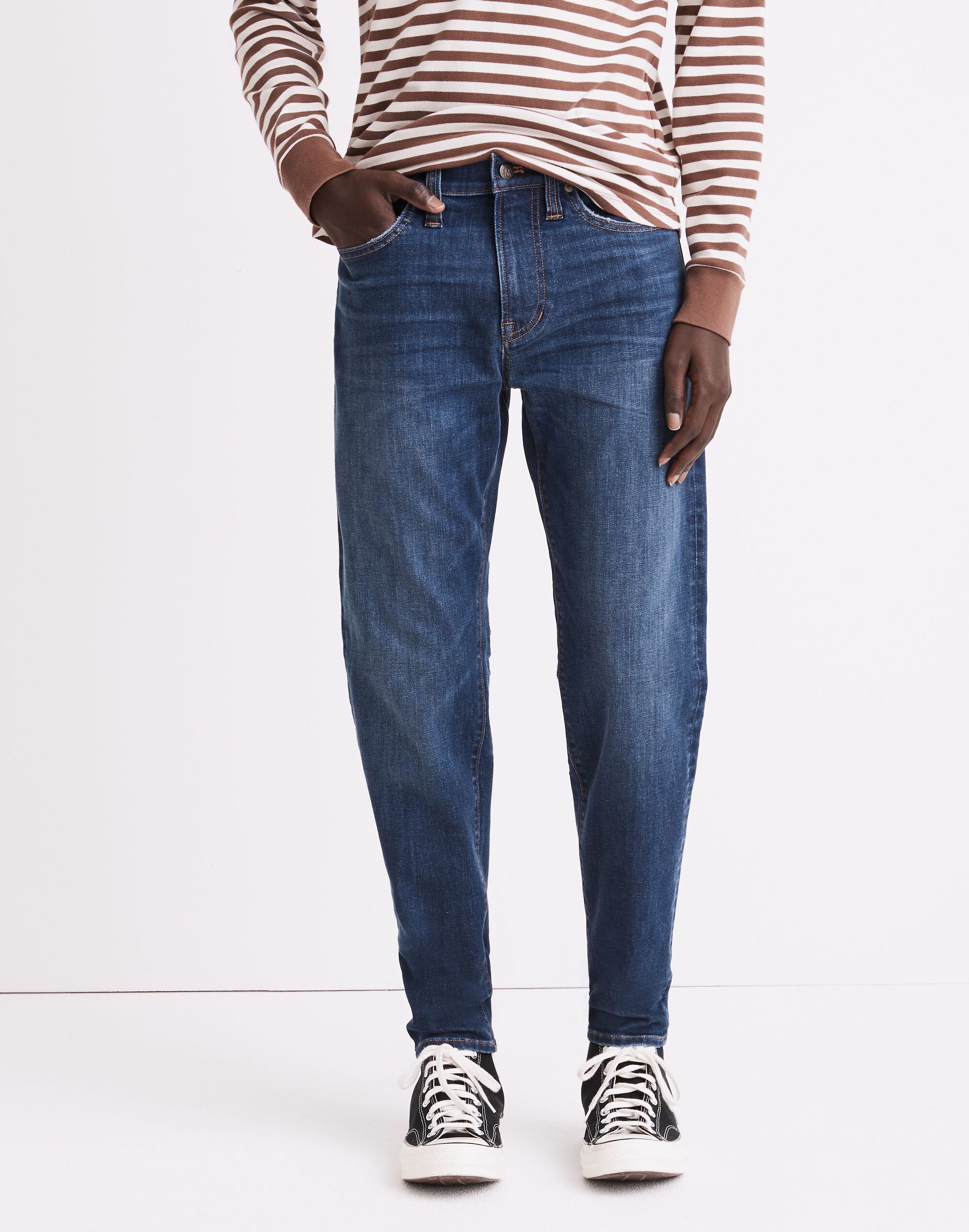 Relaxed Taper Jeans Leeward Wash: COOLMAX® Denim Edition | Madewell