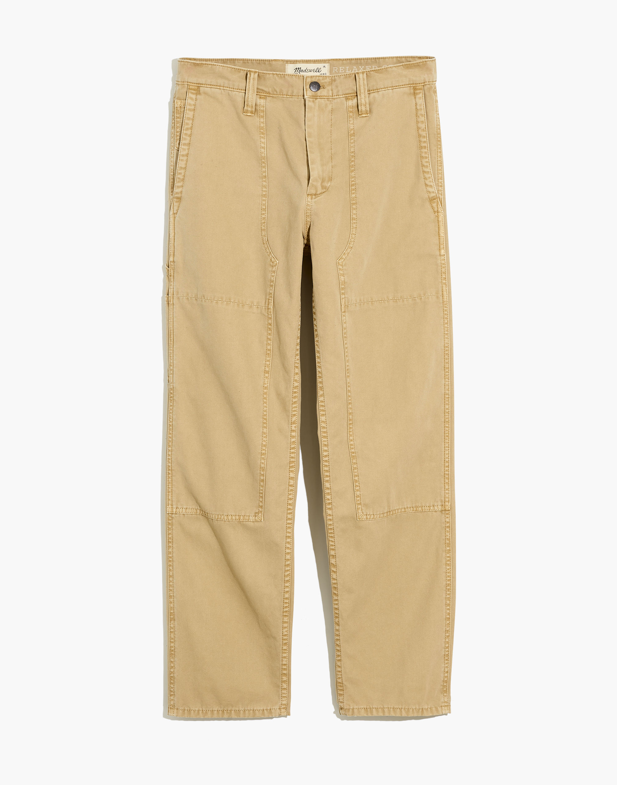 Relaxed Straight Lightweight Workwear Pants | Madewell