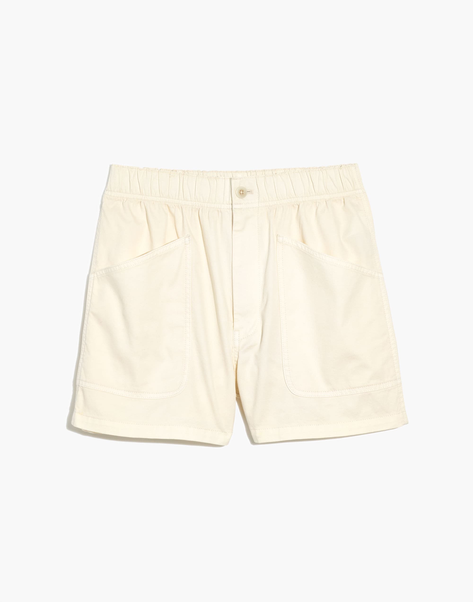 Garment-Dyed Pull-On Utility Shorts | Madewell