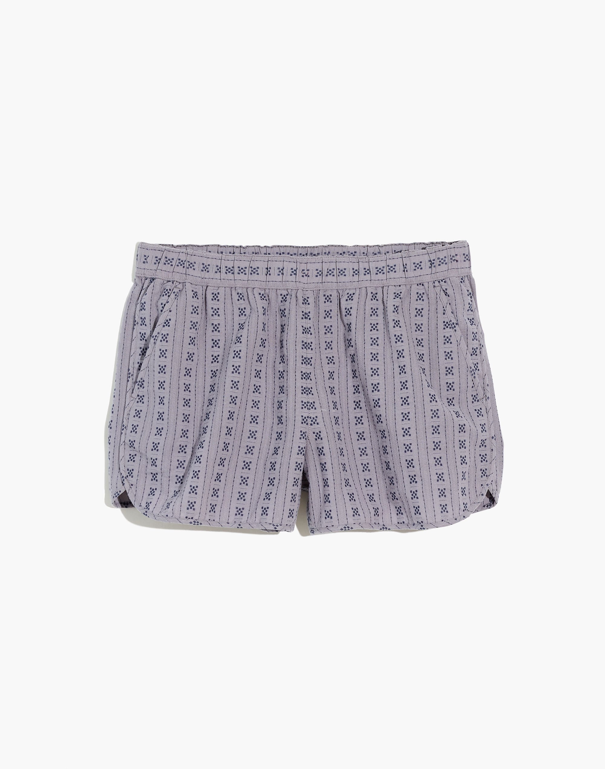 Pull-On Dolphin Shorts in Jacquard Stripe | Madewell