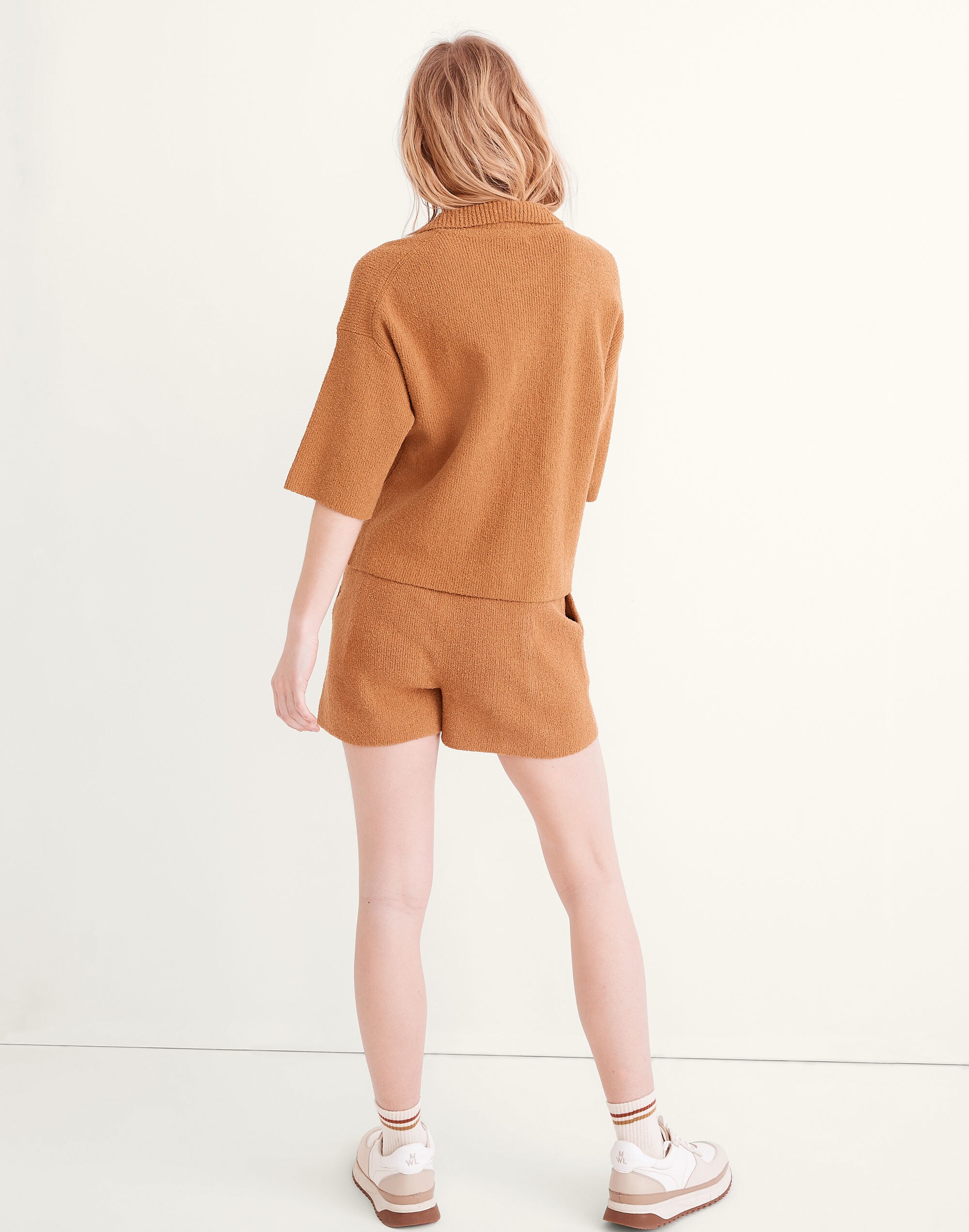 Holmden Button-Front Polo Sweater | Madewell