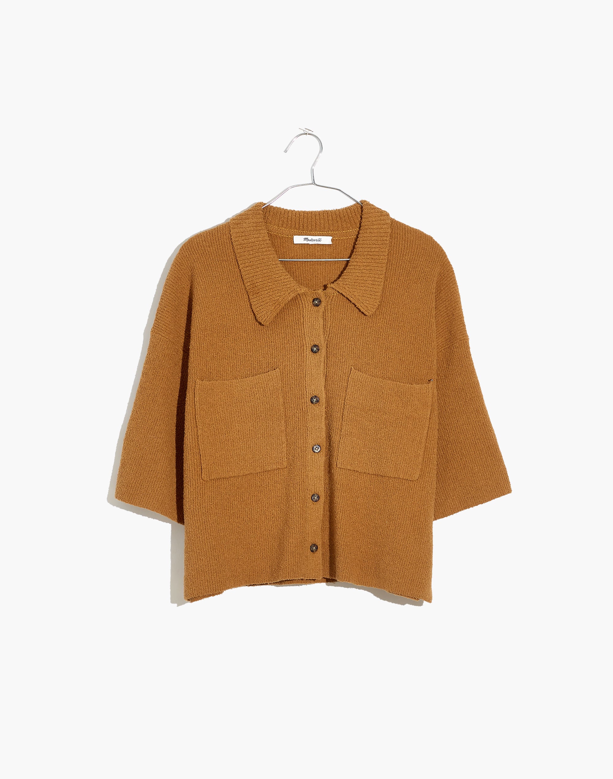 Holmden Button-Front Polo Sweater | Madewell